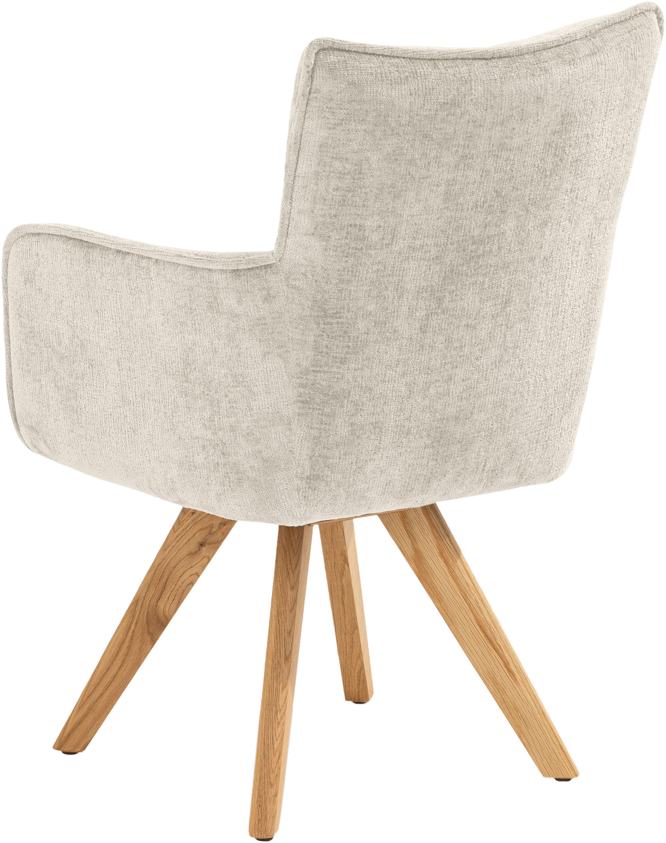 Thumbnail - set one by Musterring Armlehnstuhl "Tucson" (Set) 2er-Set, drehbar mit Rückholfunktion, Stativgestell aus Eiche massiv