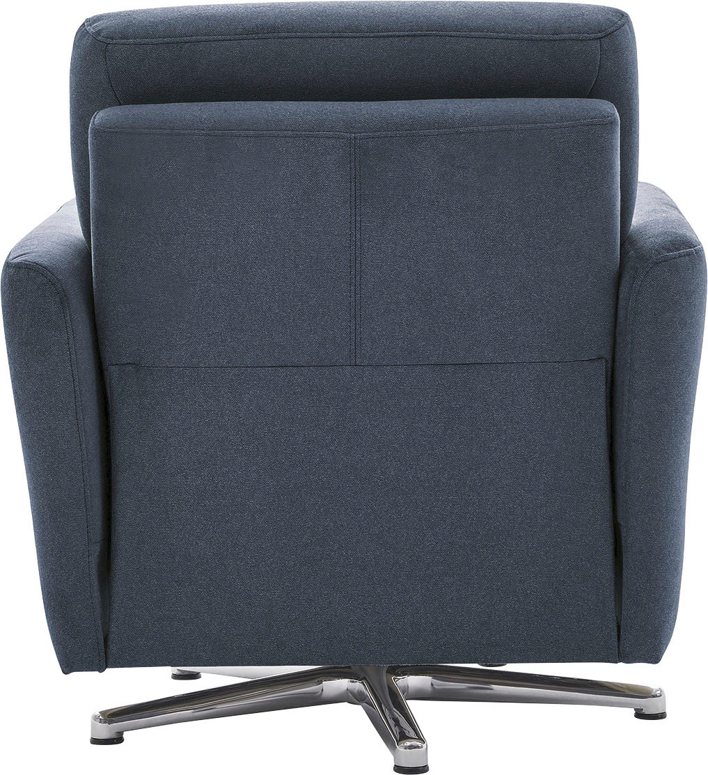 CALIZZA INTERIORS Drehsessel »Lari«, wahlweise mit einsteckbarer Kopfstütze