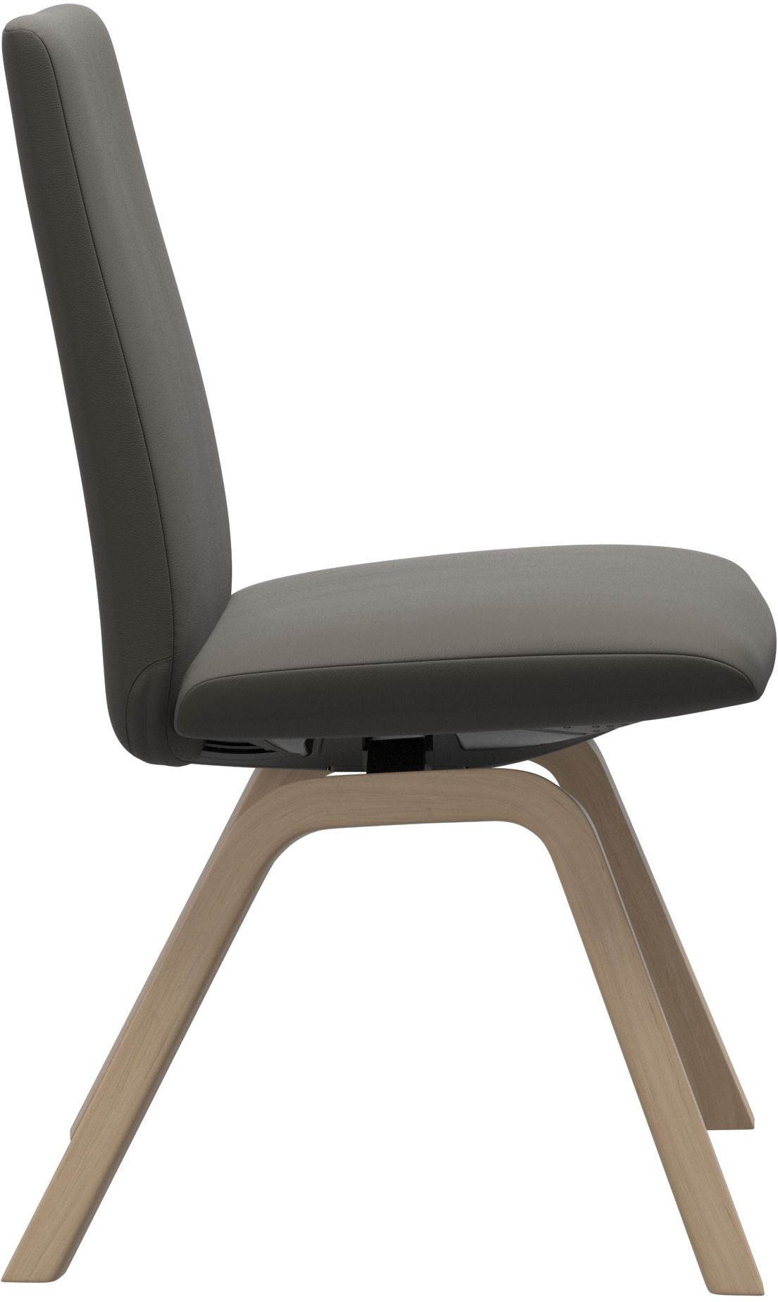 Stressless® Polsterstuhl »Laurel«, Leder PALOMA, Low Back, Größe M, mit schräggestellten Beinen in Eiche natur