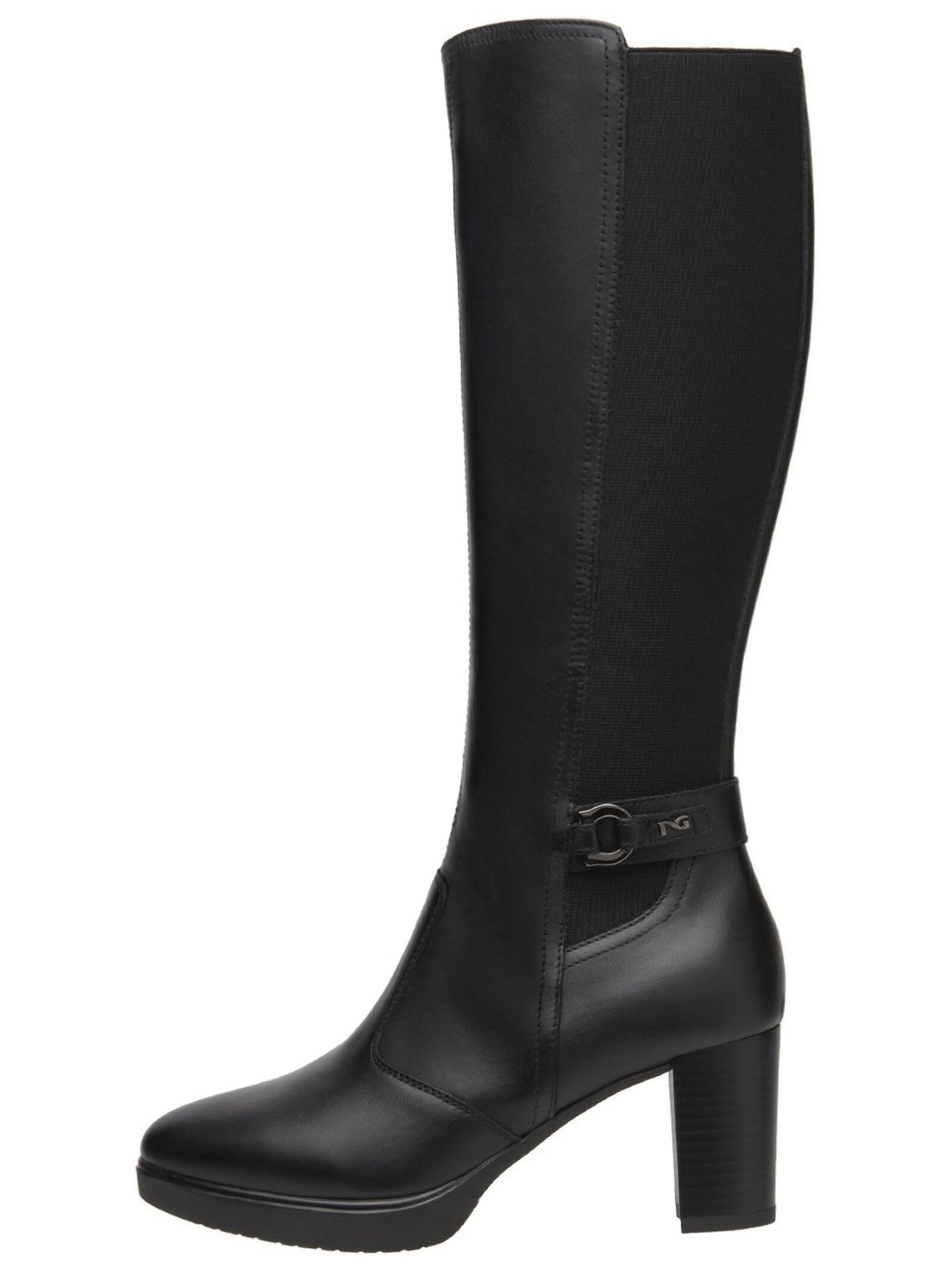 Nero Giardini High-Heel-Stiefel »Nero Giardini Stiefel Leder/Textil«