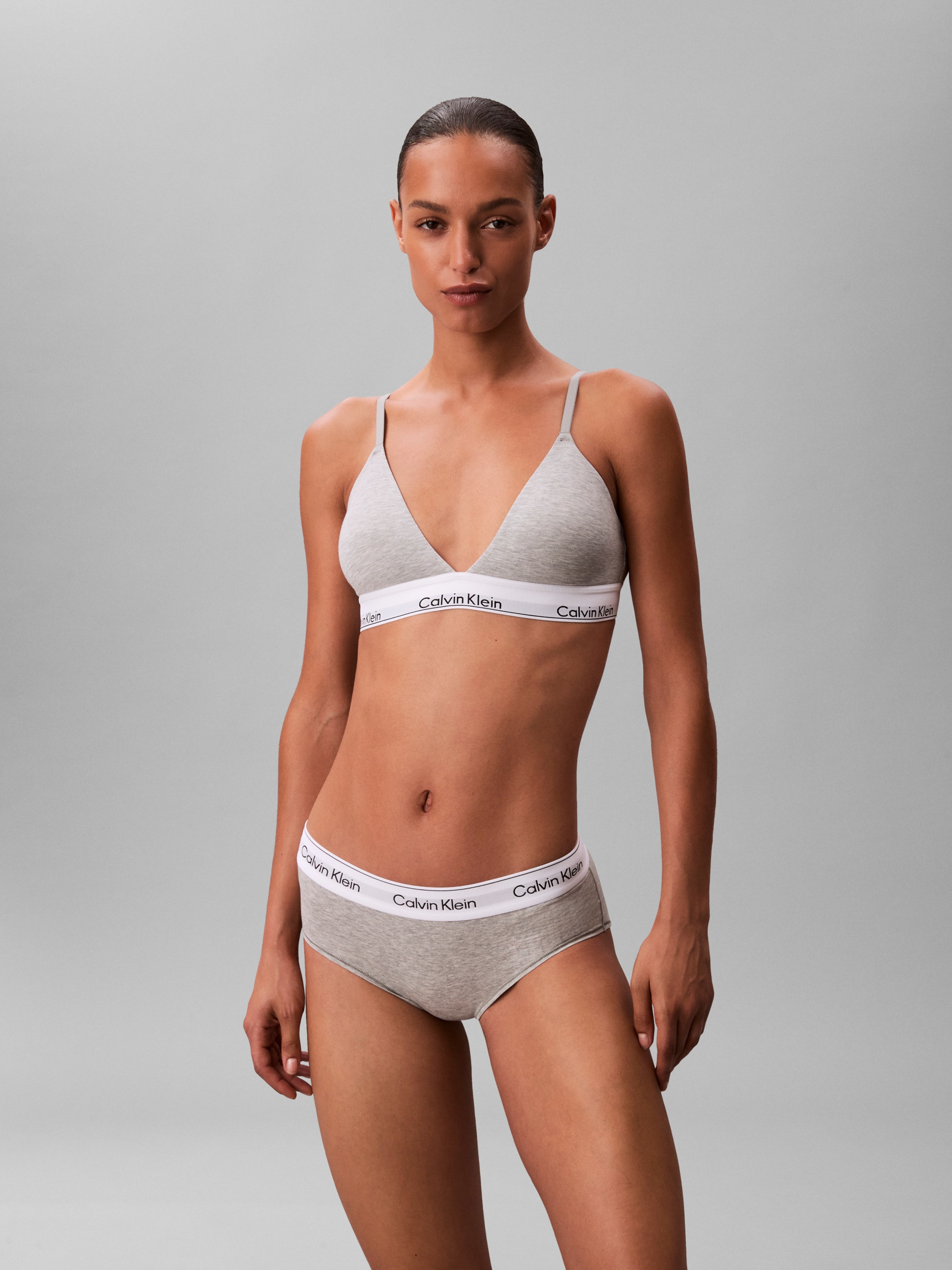 Calvin Klein Underwear Triangel-BH "LGHT LINED TRIANGLE" mit CK-Logo am Bun günstig online kaufen