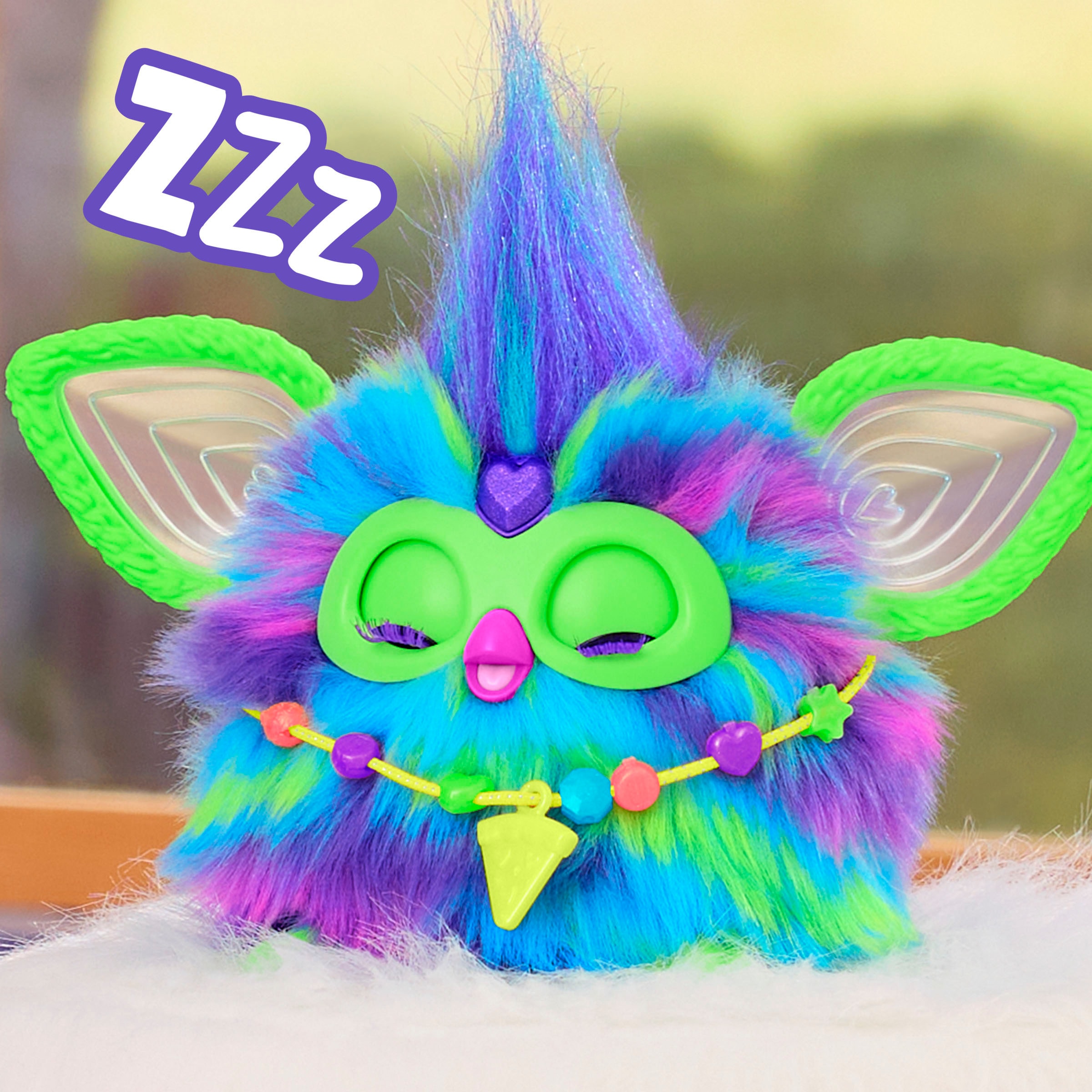 Hasbro Plüschfigur »Furby Galaxy (leuchtet im Dunkeln)«, mit Sound