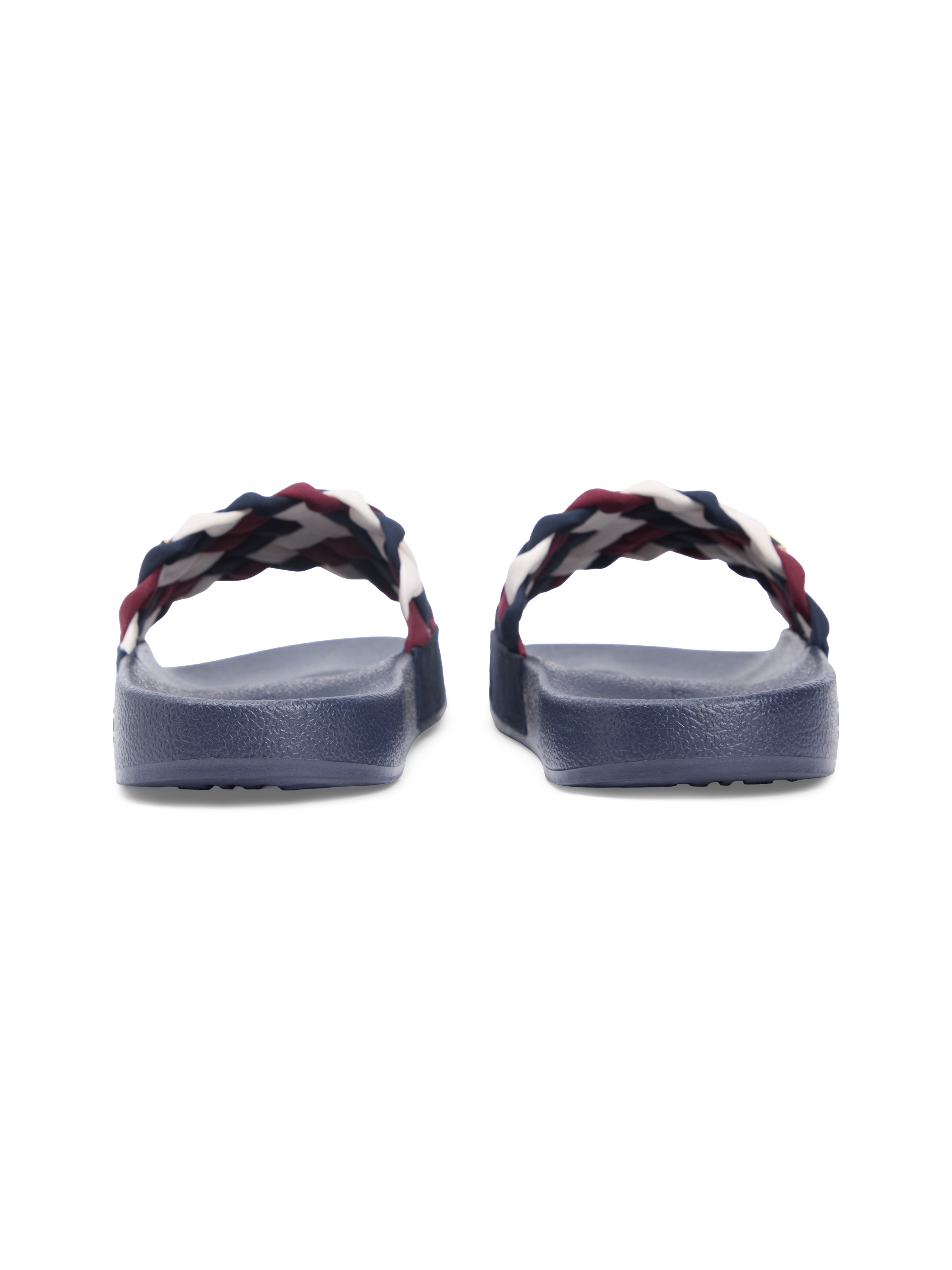 Tommy Hilfiger Pantolette »TH BRAIDED POOL SLIDE«  Plateau, Sommerschuh, Strandschuh mit geflochtener Bandage