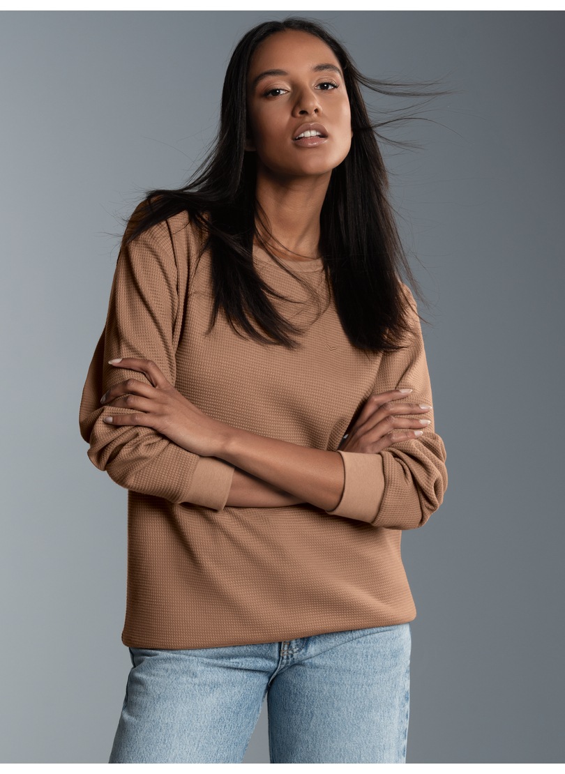 Thumbnail - Trigema Sweatshirt "TRIGEMA Sweatshirt in Waffeloptik"