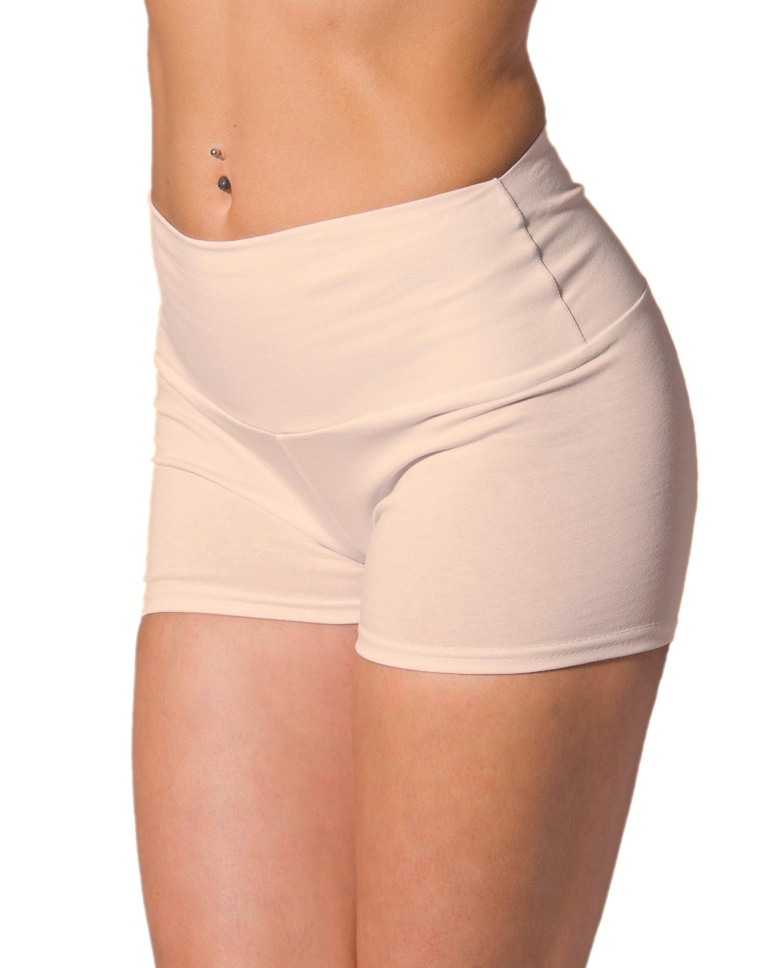 ALKATO Hotpants "Shorts Alkato Damen Sport Shorts mit Hohem Bund"