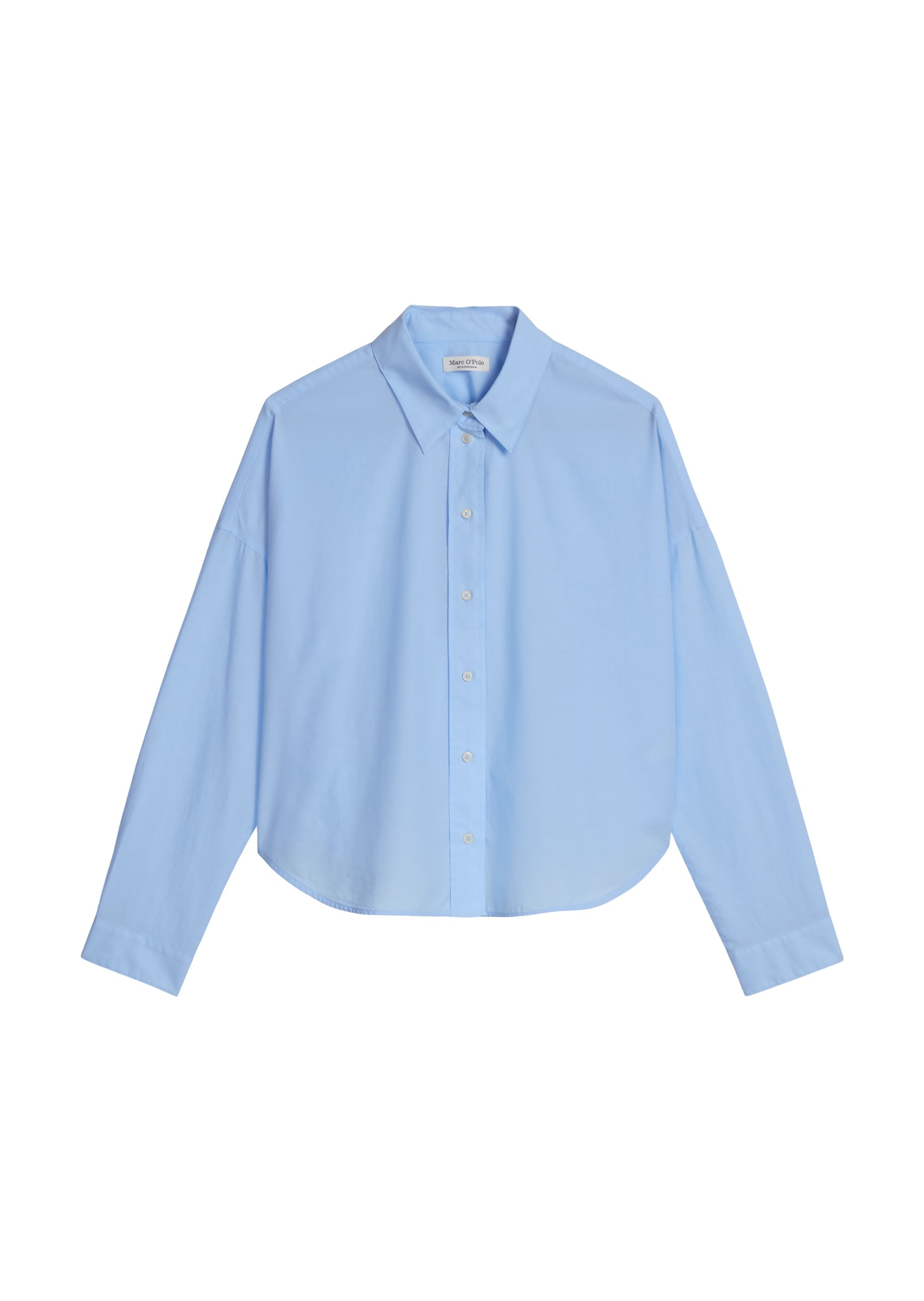 Marc O'Polo Langarmbluse »aus Baumwoll-Chambray«