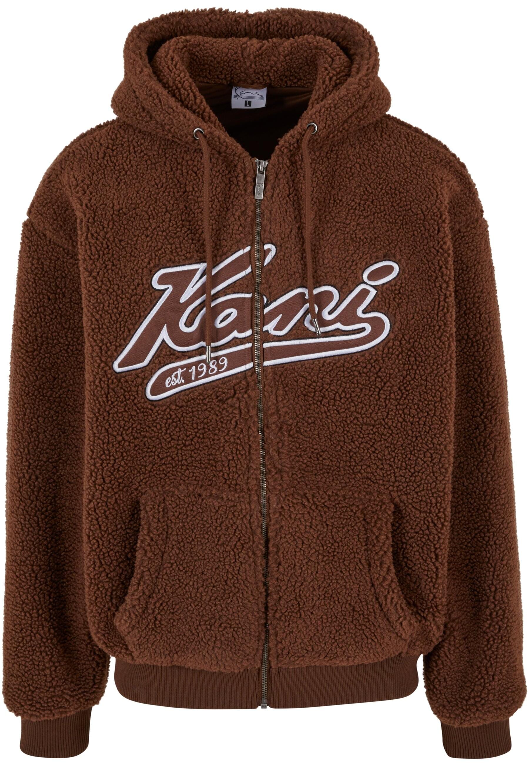 Karl Kani Longsleeve "Karl Kani Herren KM233-019-1 KK Varsity Teddy Full Zi günstig online kaufen