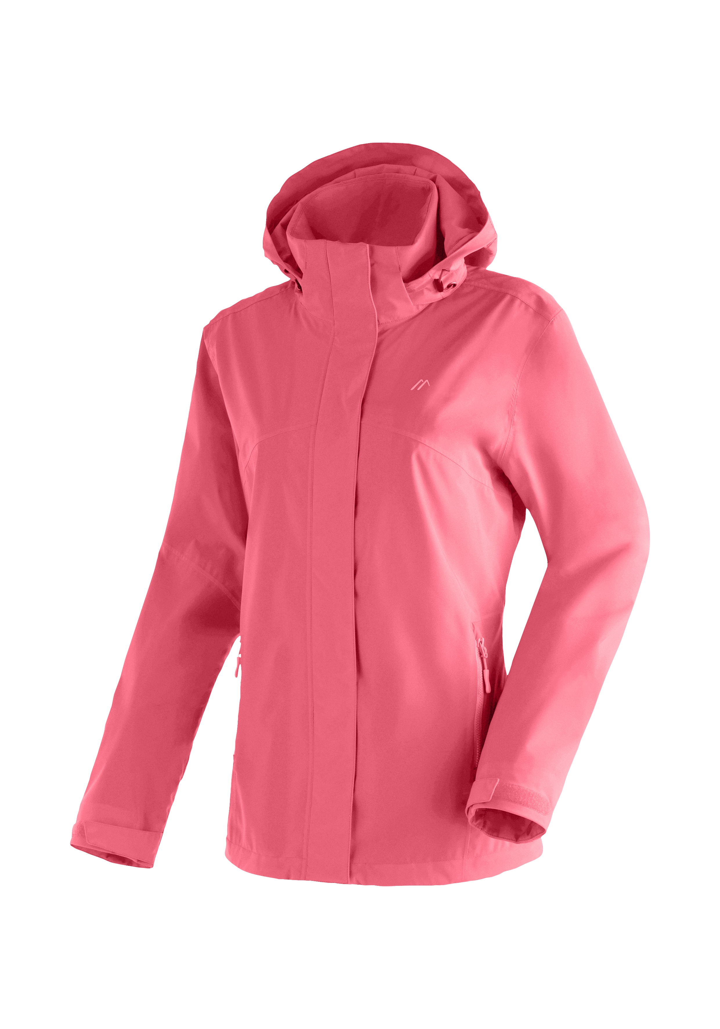 Maier Sports Regenjacke "Metor rec W" Damen Jacke mit Kapuze, Windjacke wasserdicht atmungsaktiv, Reg. Fit