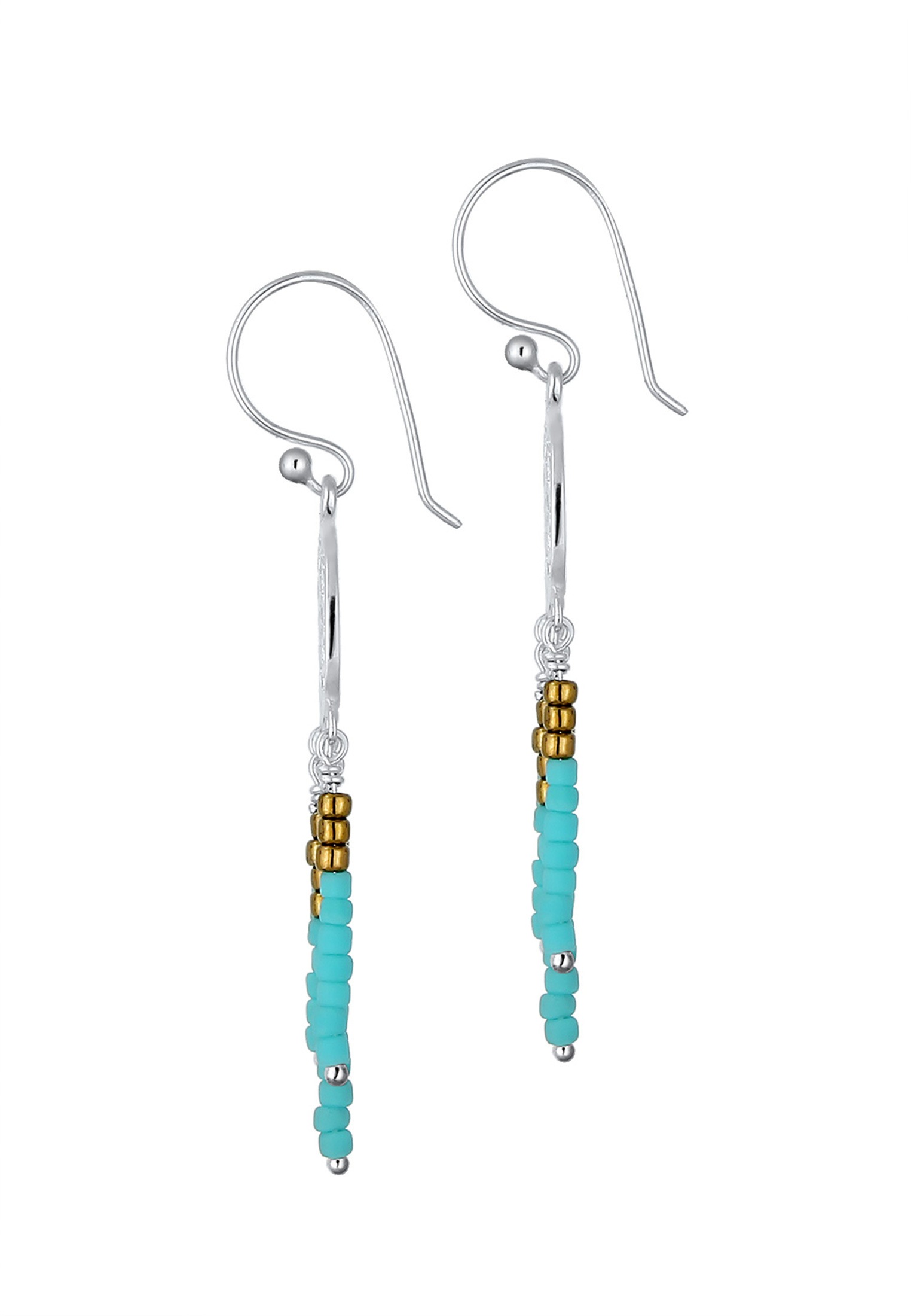 Elli Paar Ohrhänger »Traumfänger Ornament Boho Festival 925 Silber«