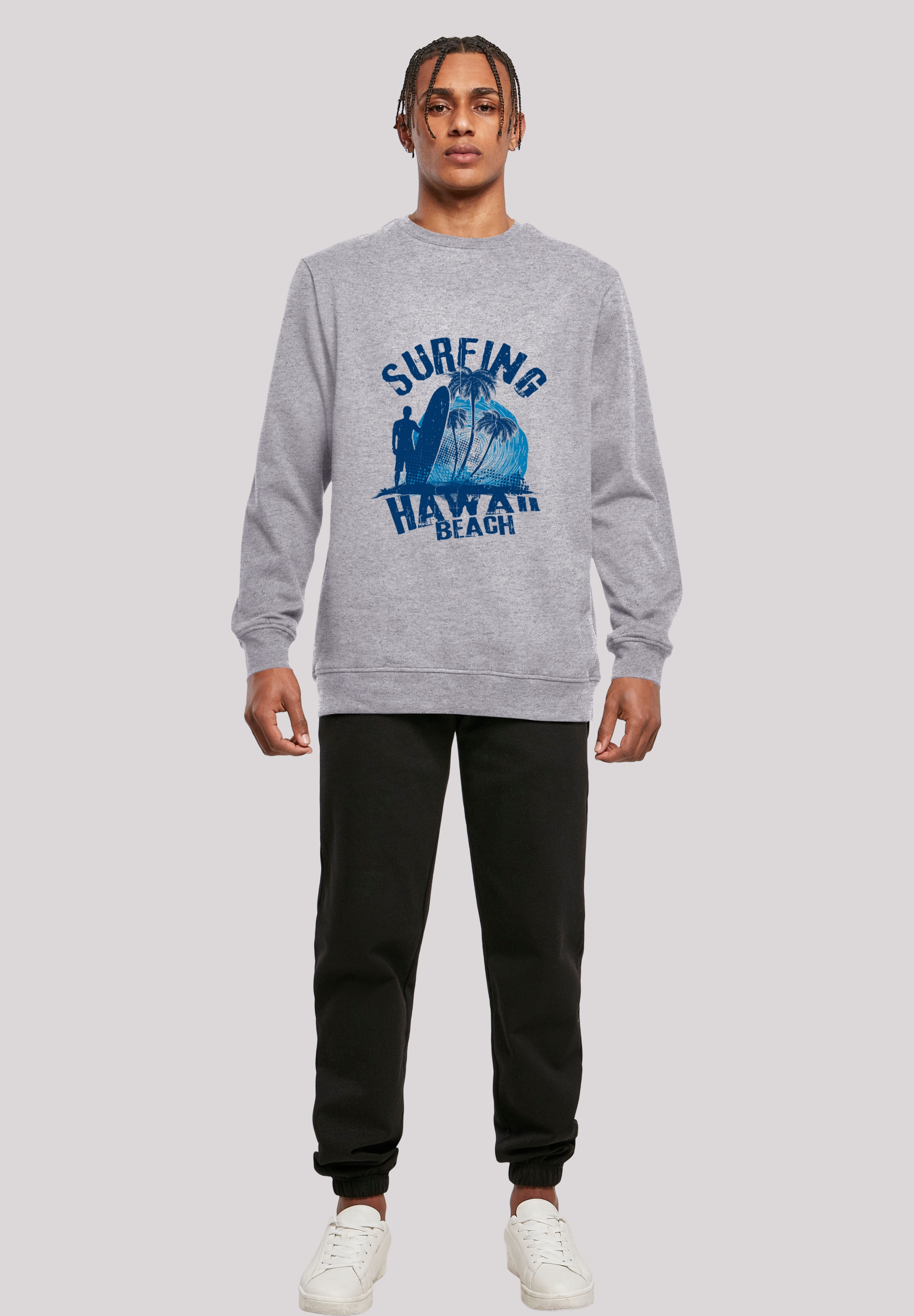 F4NT4STIC Sweatshirt »Hawaii Surf Beach Summer«, Premium Qualität