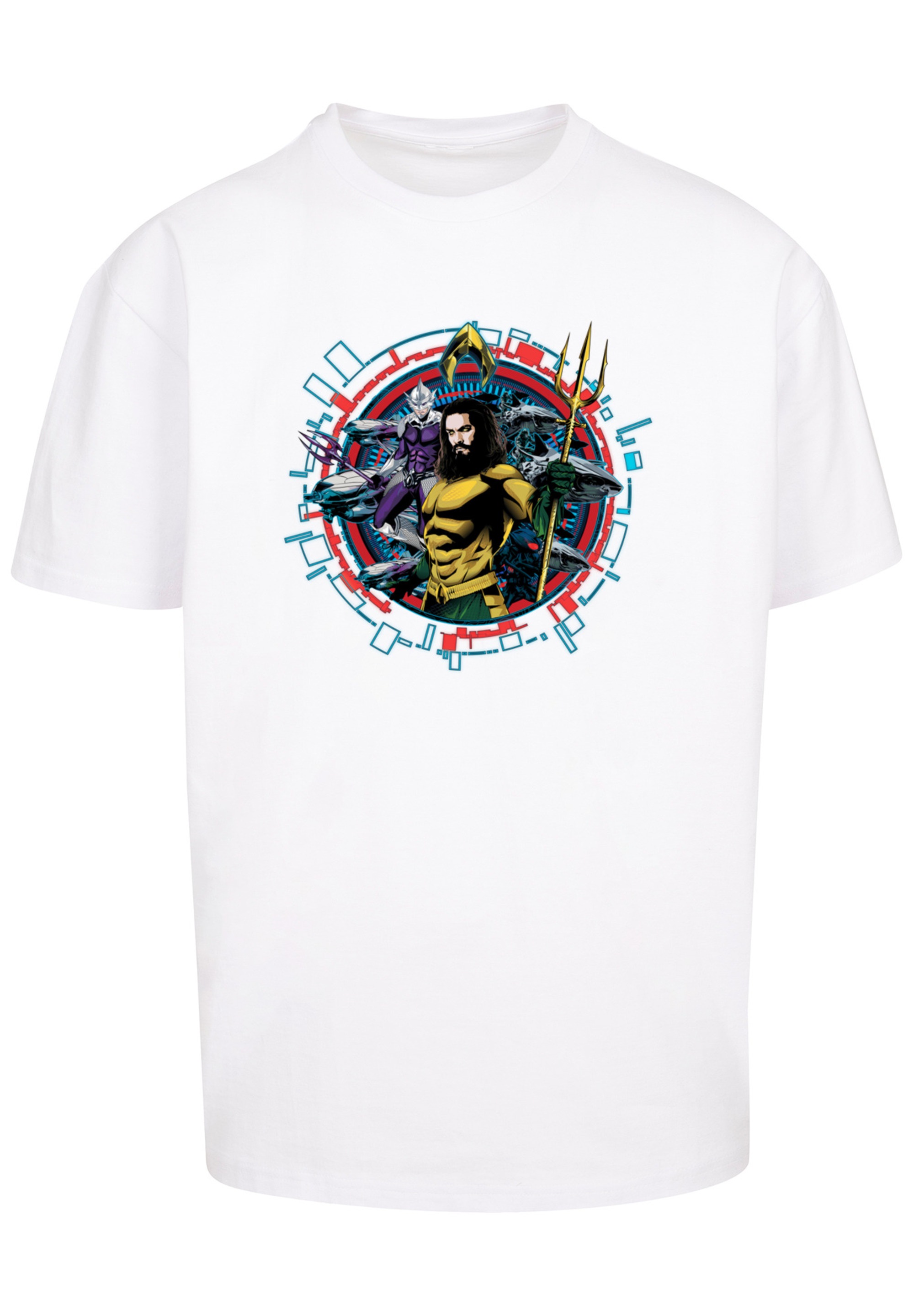 F4NT4STIC T-Shirt »DC Comics Aquaman Circular Crest«, Print