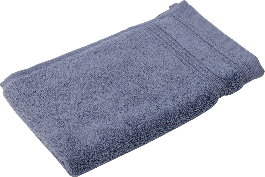 Gözze Gästehandtücher "Monaco" im Set, Uni Farben, mit gewellter Bordüre günstig online kaufen