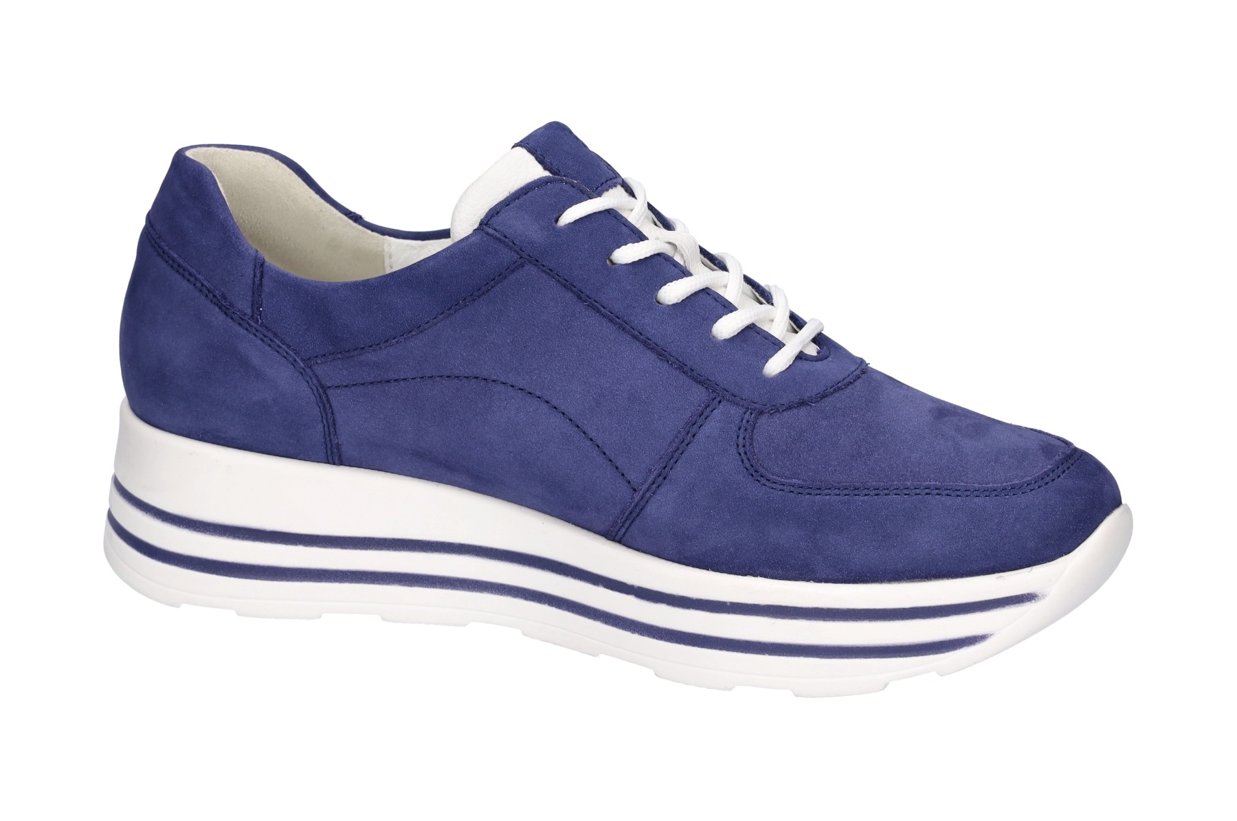 Waldläufer Plateausneaker »H-LANA«, Schnürer, Halbschuh, Komfortschuh, Reißverschluss, H-Weite
