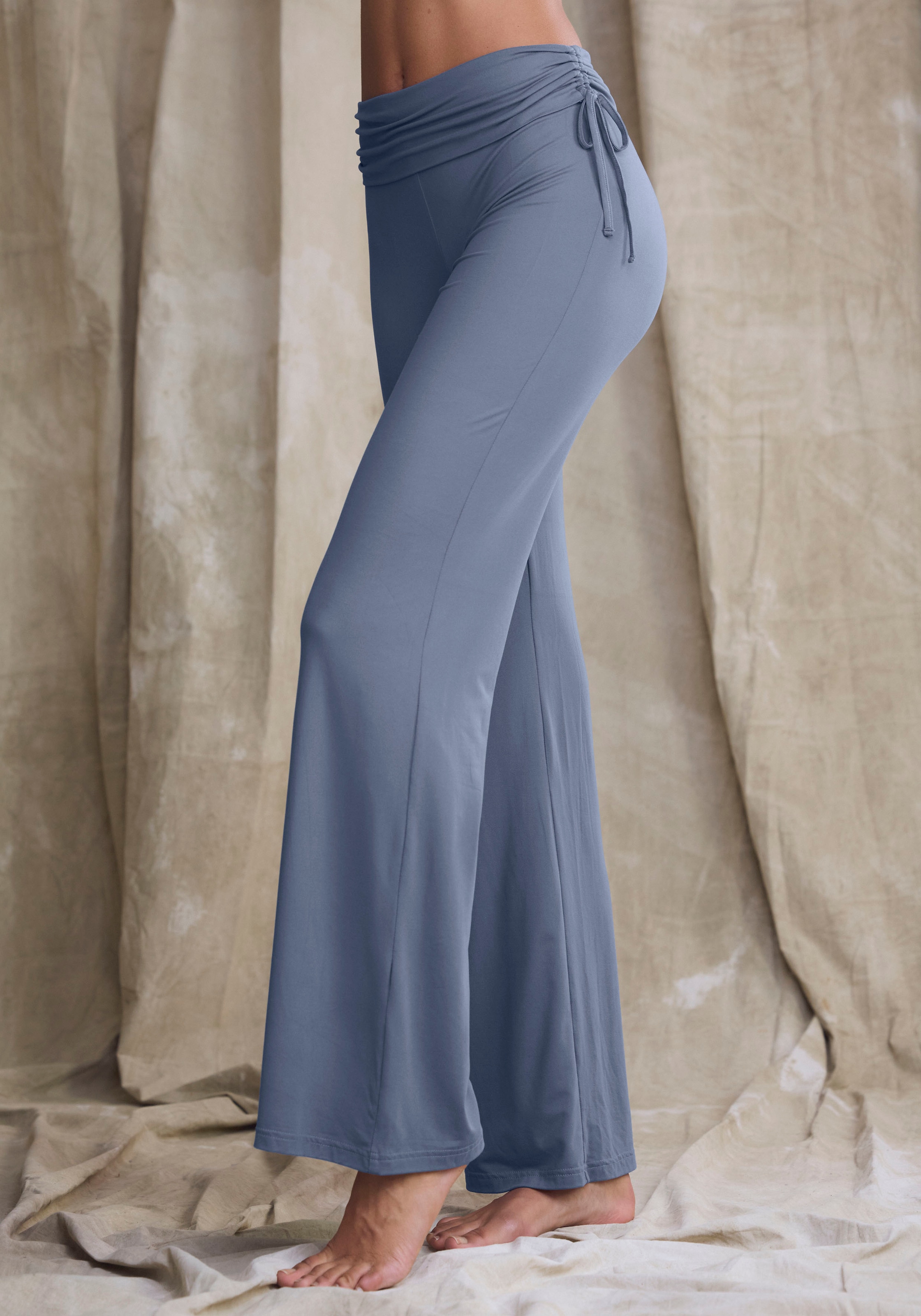 LASCANA Jazzpants  mit Umschlagbund zum Raffen