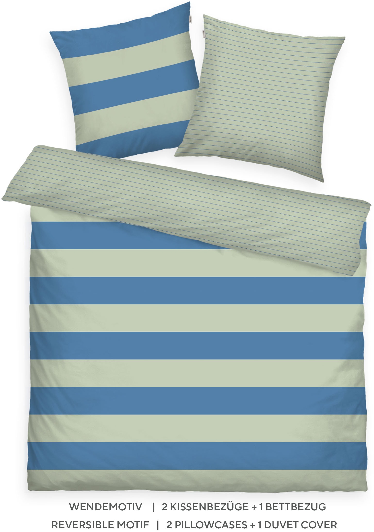 TOM TAILOR HOME Bettwäsche "BOLD STRIPES in Gr. 135x200cm, 155x220cm oder 2 günstig online kaufen