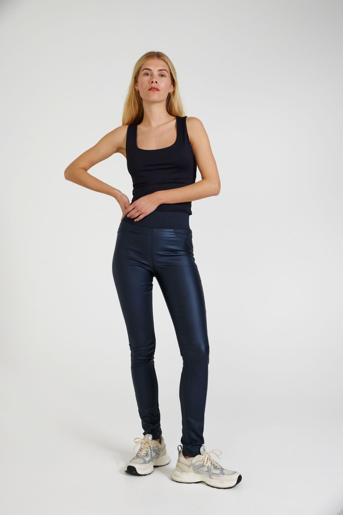FREEQUENT Jeggings »FQSHANTAL«, mit breitem Stretchbund