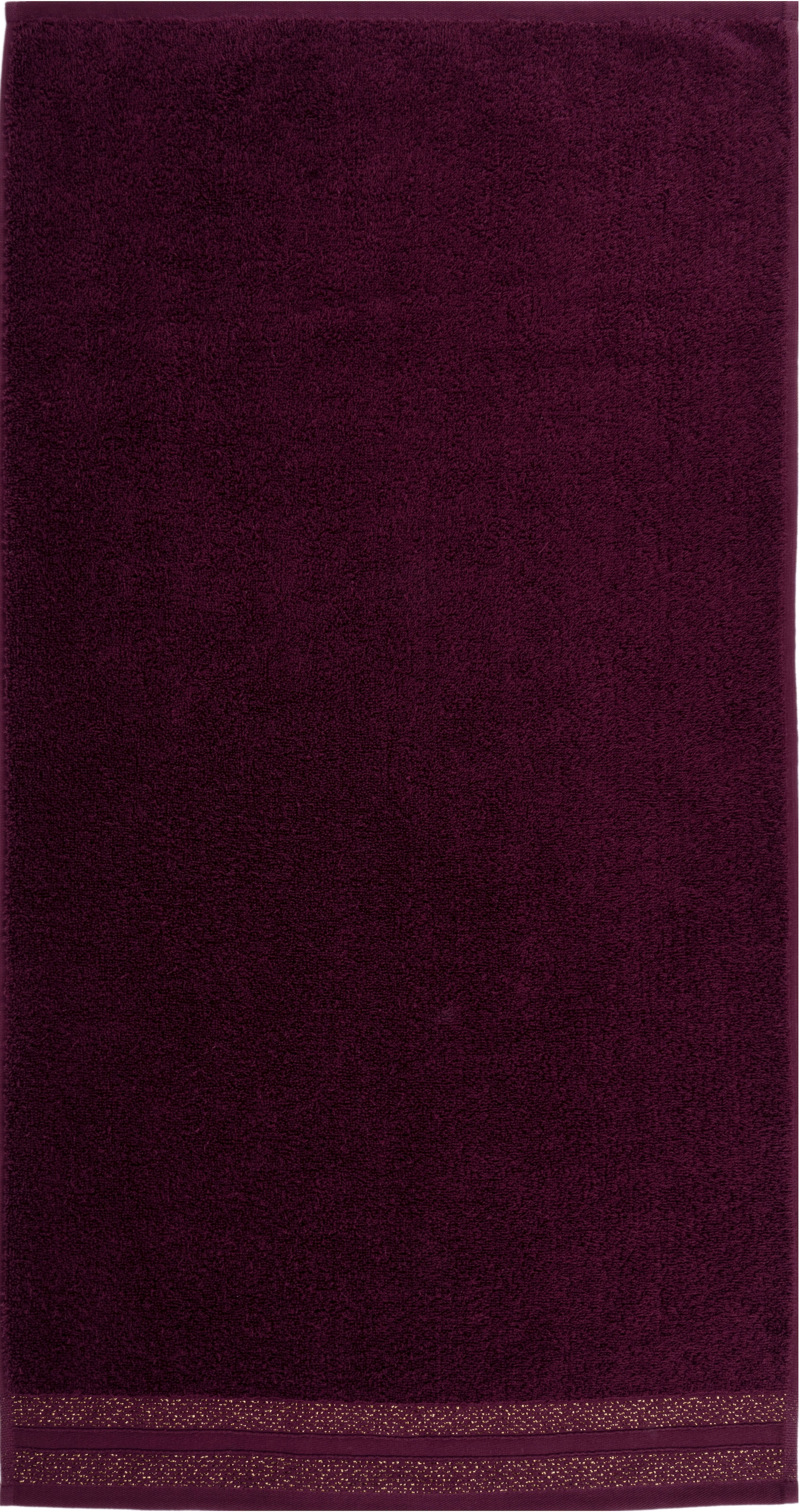 Leonique Handtuch Set »»Esmindra« mit goldfarbener Bordüre«, (Set, 4 St., 4 Handtücher (50x100) cm), Handtuch oder Badetuch Set, Premium 550gr/m², 100% Baumwolle
