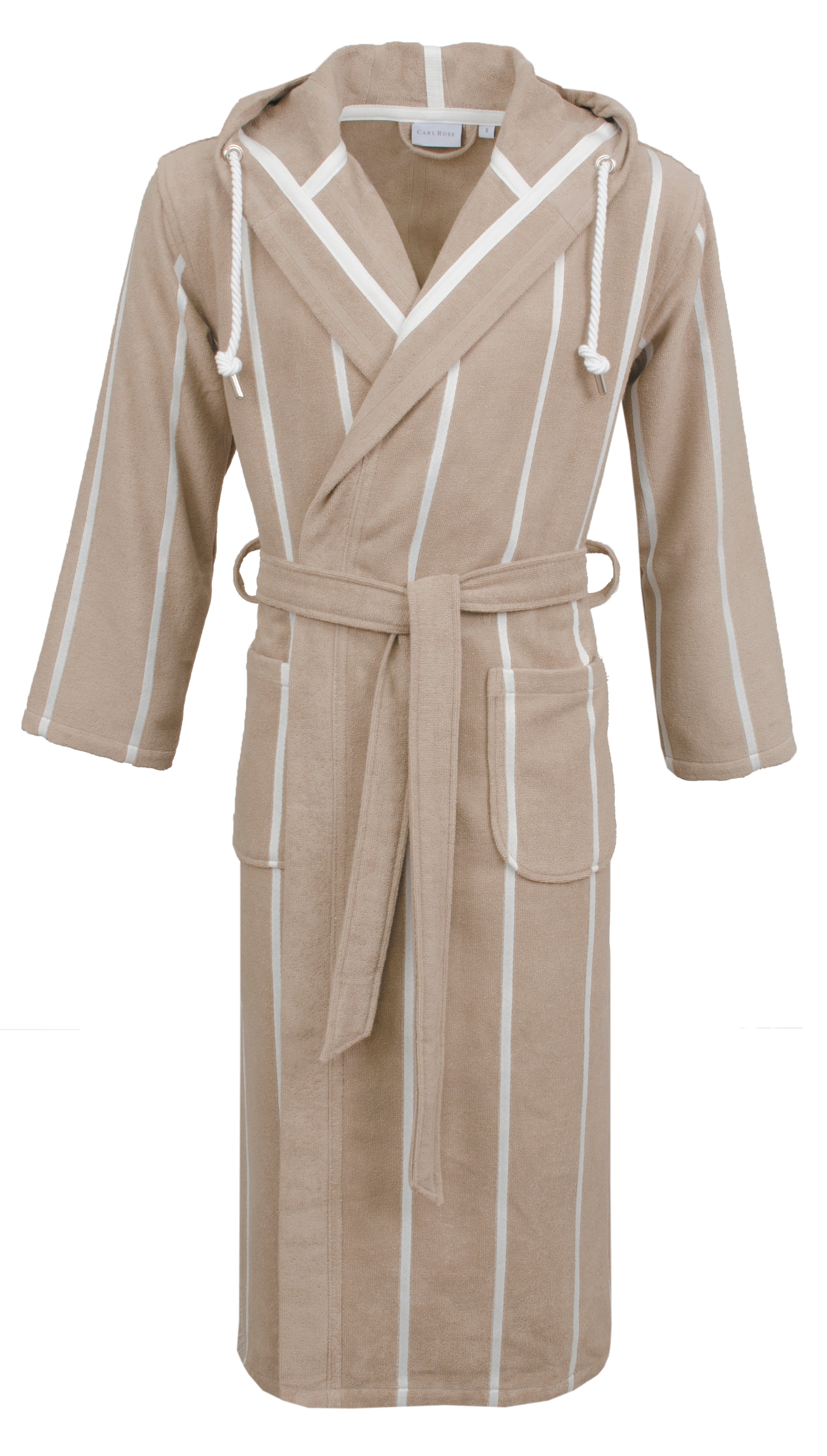 Carl Ross Unisex-Bademantel "supercombed light" 1 Stk. Kapuze
