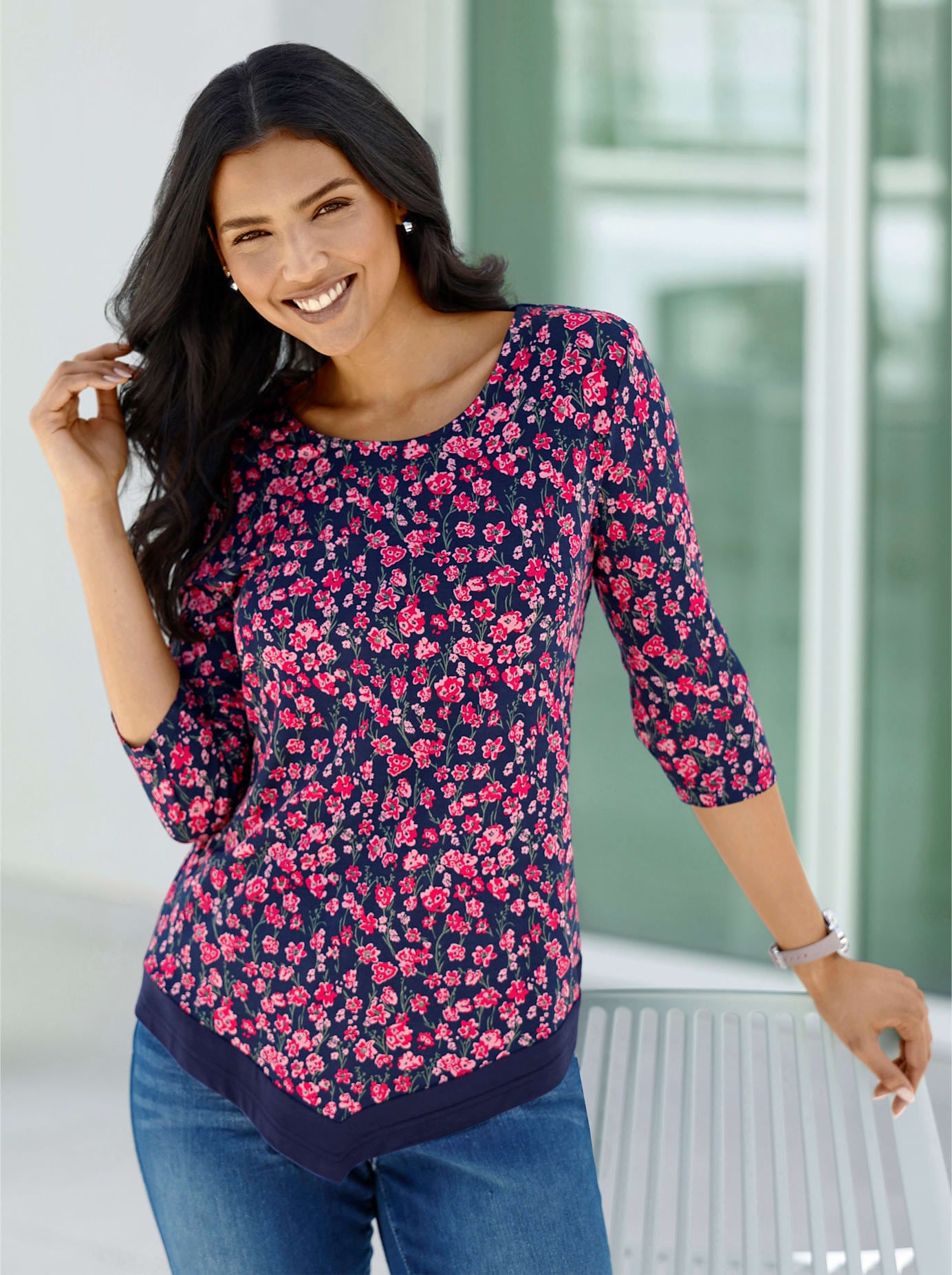 Classic Basics 3/4-Arm-Shirt "3/4-Arm-Shirt", (1 tlg.) günstig online kaufen