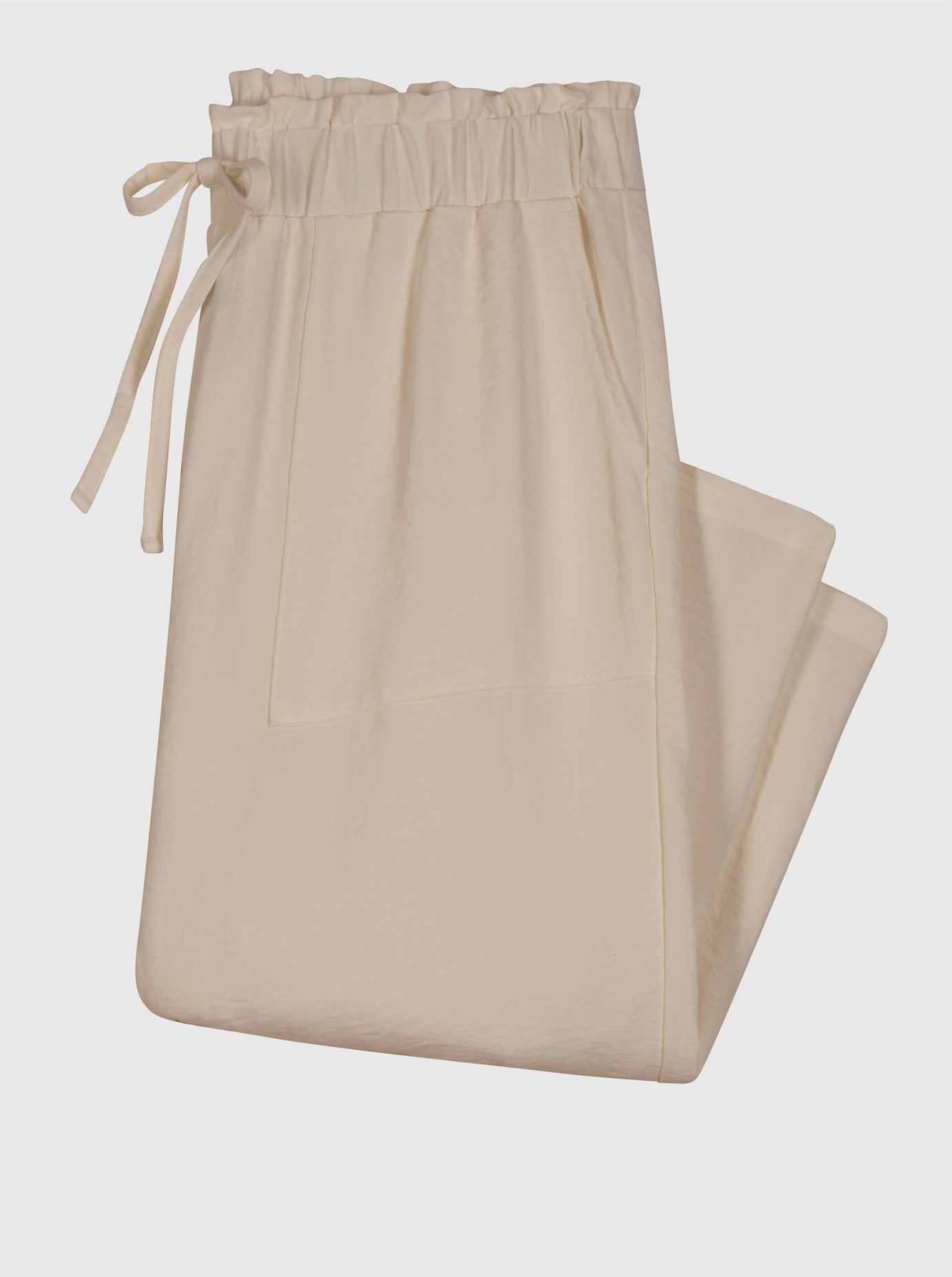 Classic Basics Women's Pull-On Trousers Beige Size 40 3