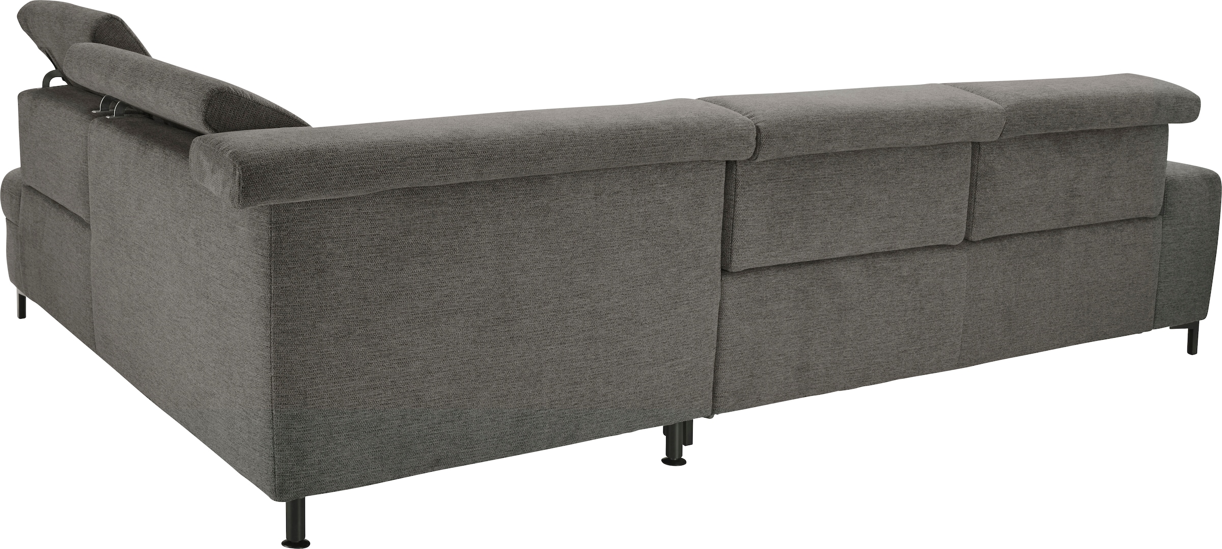 set one by Musterring Ecksofa »SO 3400 Sitzhöhe 47cm oder 49cm, Sitztiefe verstellbar, B/T 317/220 cm«, Kaltschaumpolsterung, Flachgewebe, whlw. mit weiteren Funktionen