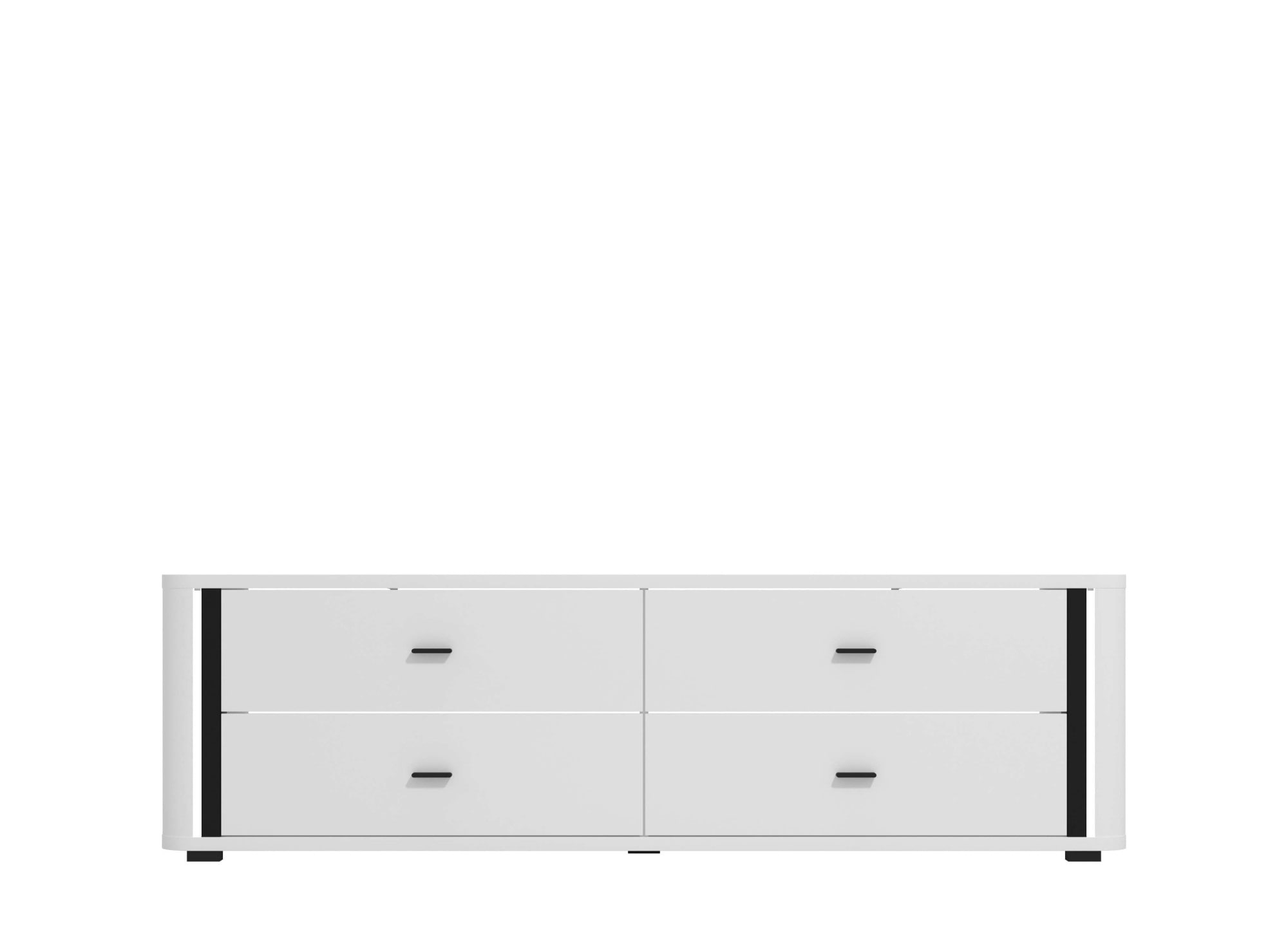 INOSIGN TV-Bank »York, TV-Kommode, TV-Schrank, TV-Bank«, mit 4 geräumigen Schubladen, Breite 176,5 cm, wandmontage