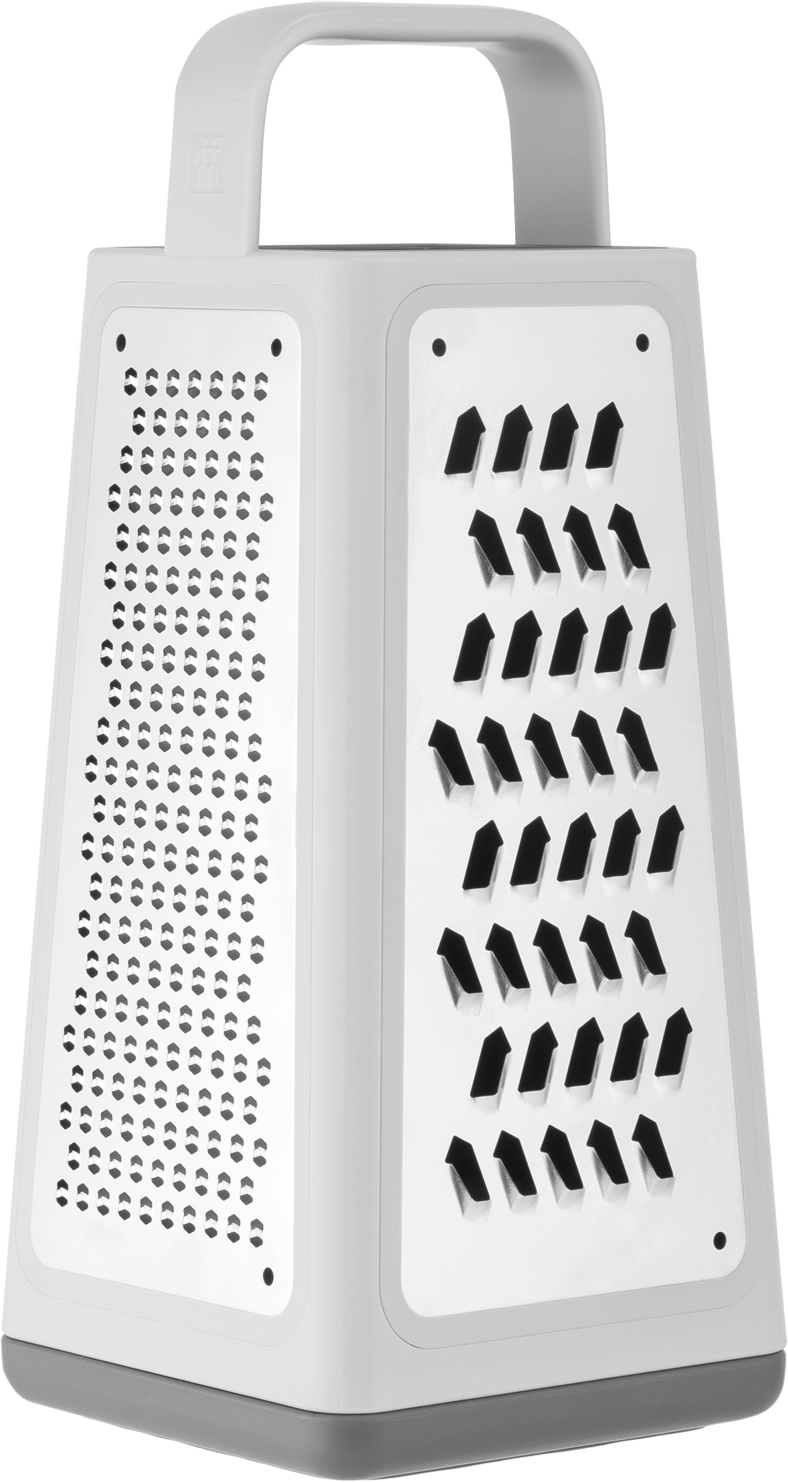 Zwilling Vierkantreibe "Reibe mit Zwei-Wege-Reibtechnologie", (1 St.), Vier Seiten, rutschfester Stand, mit Auffangschal