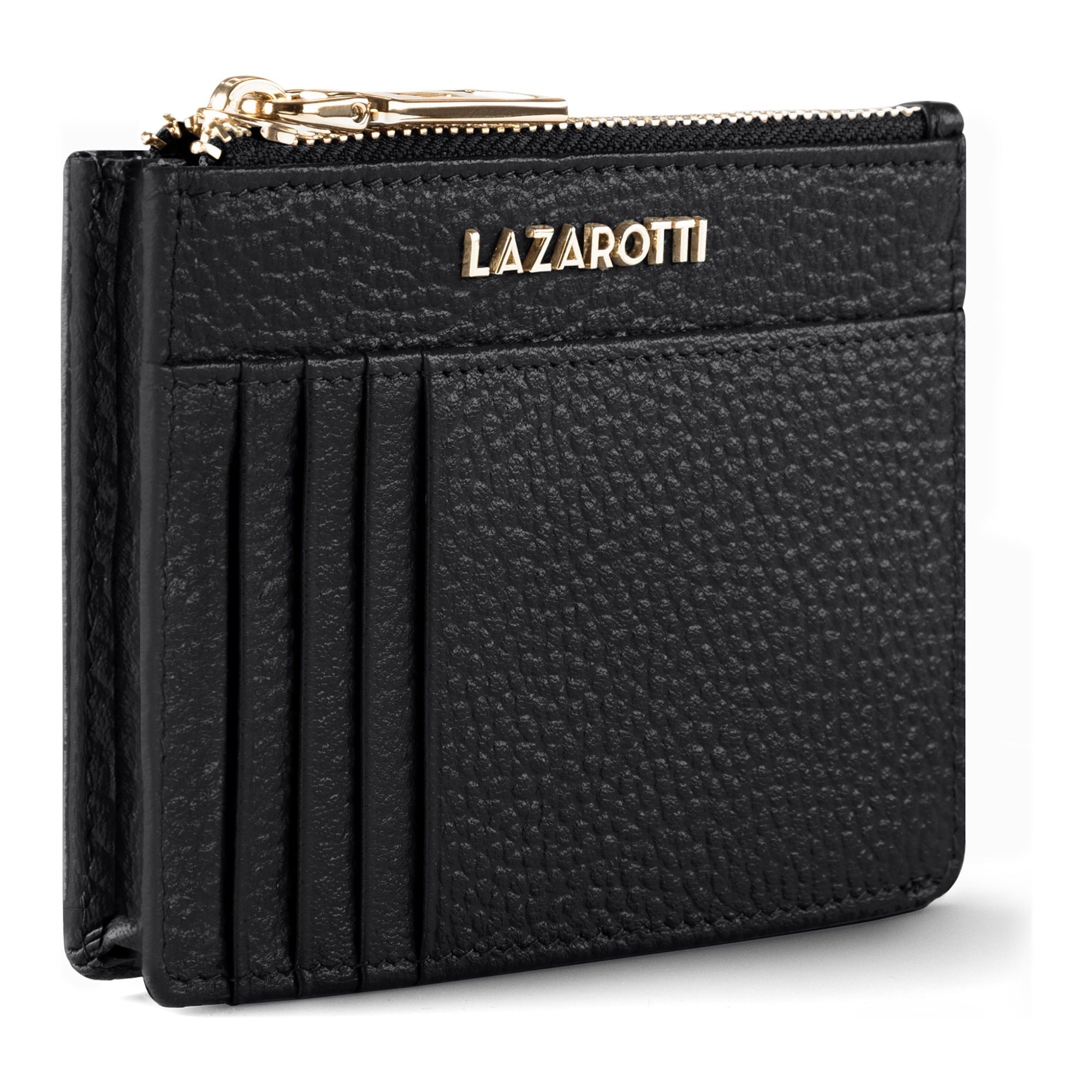 Lazarotti Kartenetui »Bologna Leather Schlüsseletui Cardholder Leder 11,5 cm mit Air«