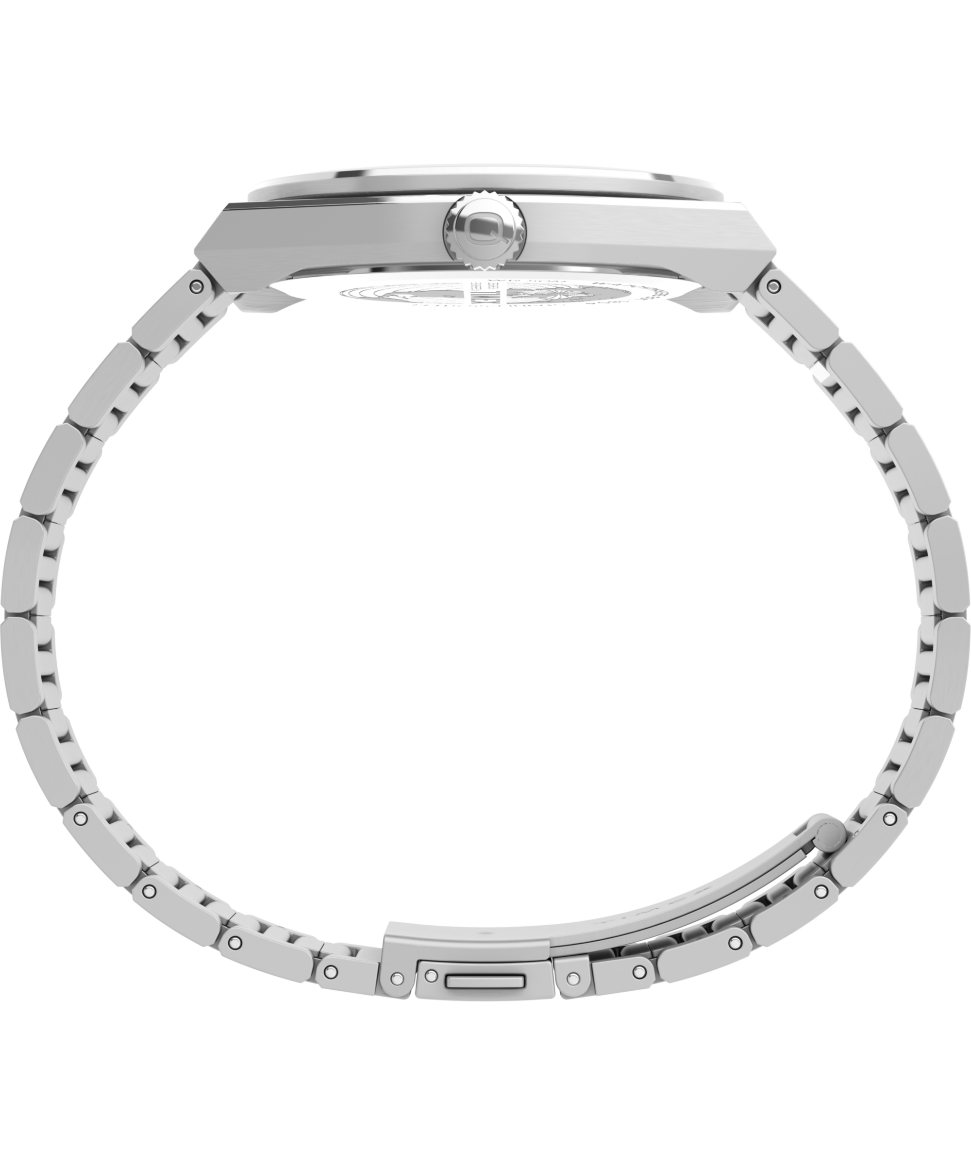 Timex Quarzuhr »CONTINENTAL«, Armbanduhr, Herrenuhr, Edelstahlarmband, Datum, Leuchtzeiger
