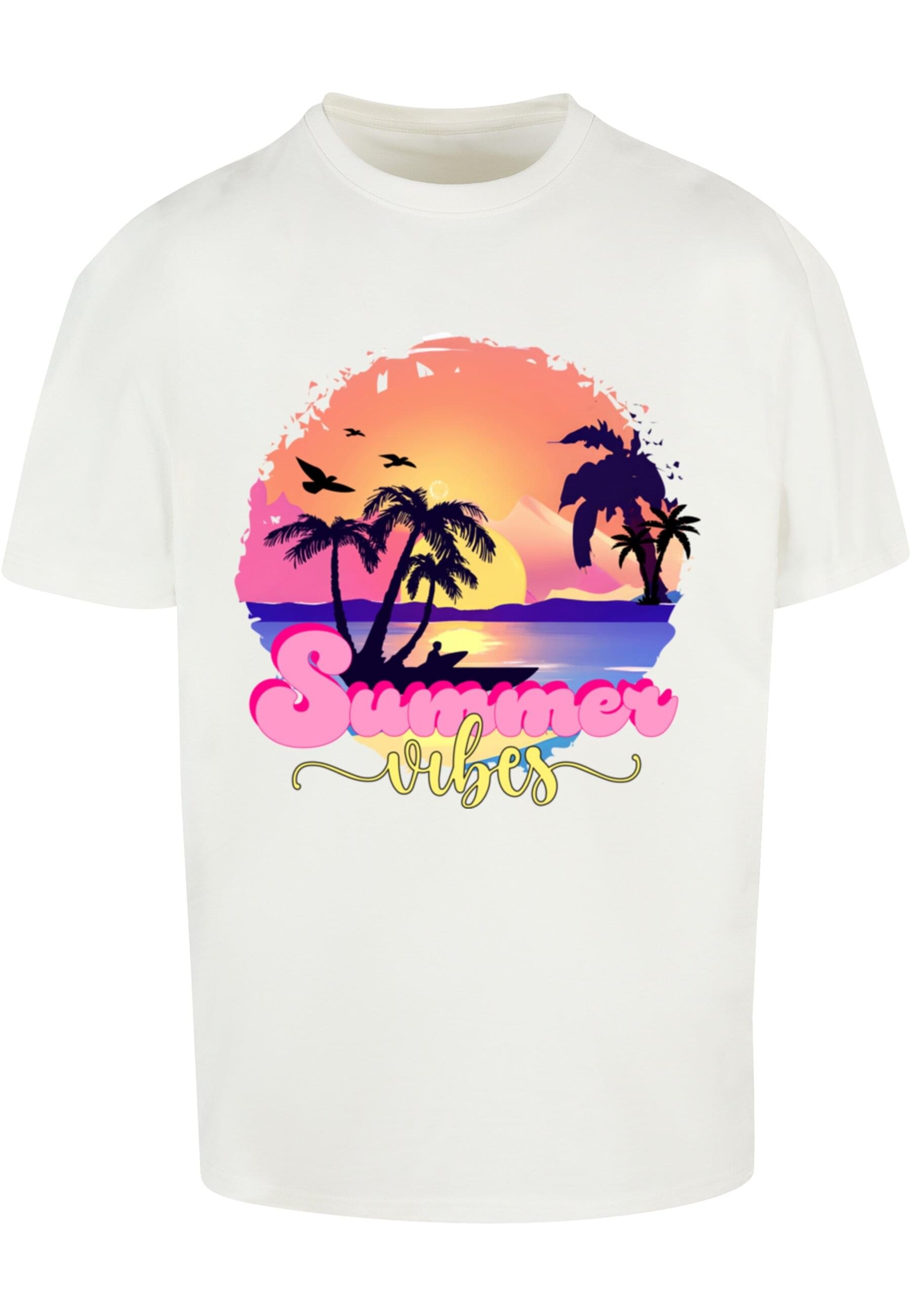 Merchcode T-Shirt "Merchcode Herren Summer Vibes Sunset Heavy Oversized Tee günstig online kaufen