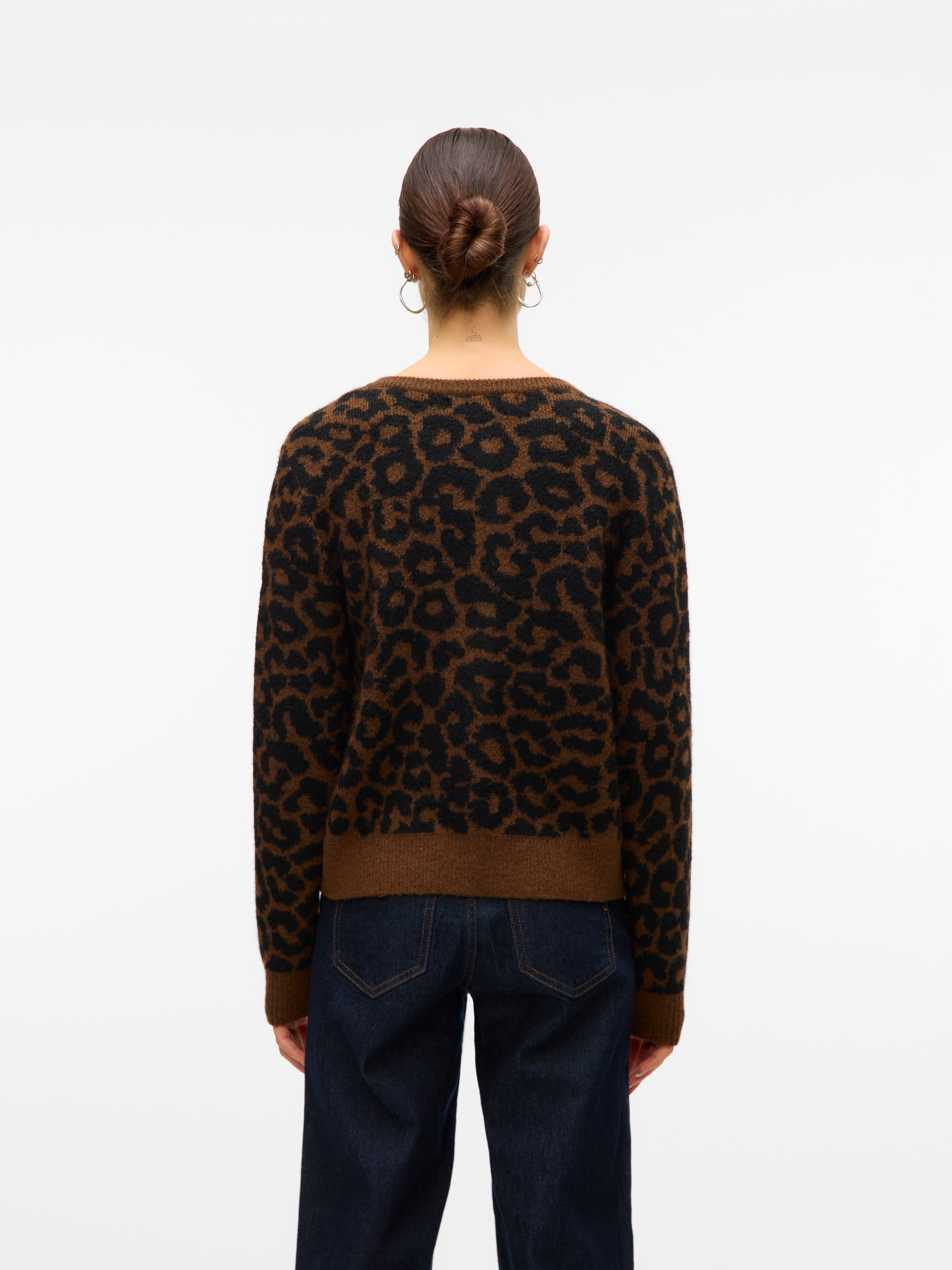 Thumbnail - Vero Moda Strickjacke "VMNEWKAI LS O-NECK CARDIGAN BOO"