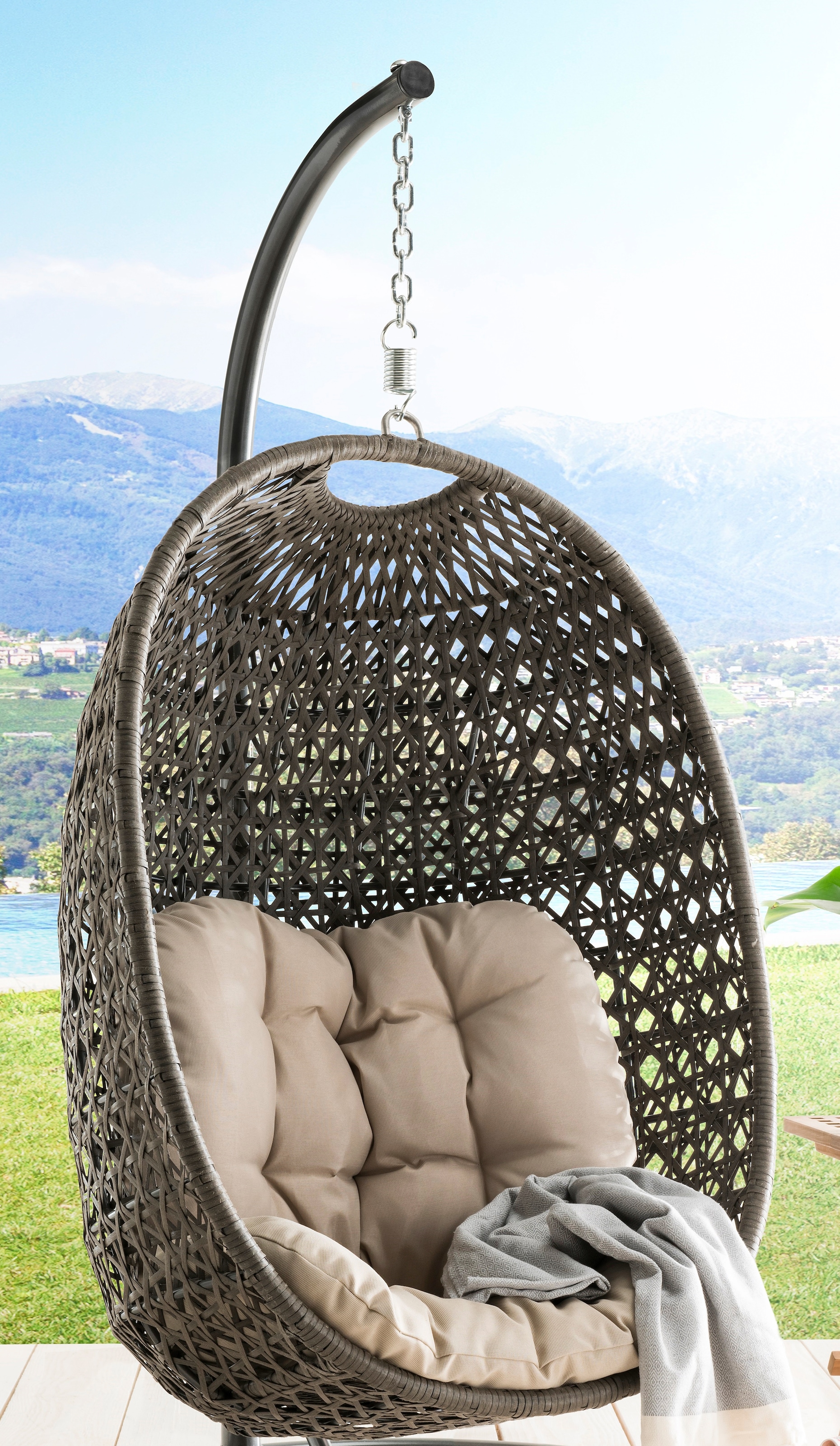 Destiny Hangesessel Cocoon Polyrattan Ohne Gestell Auf Raten Baur