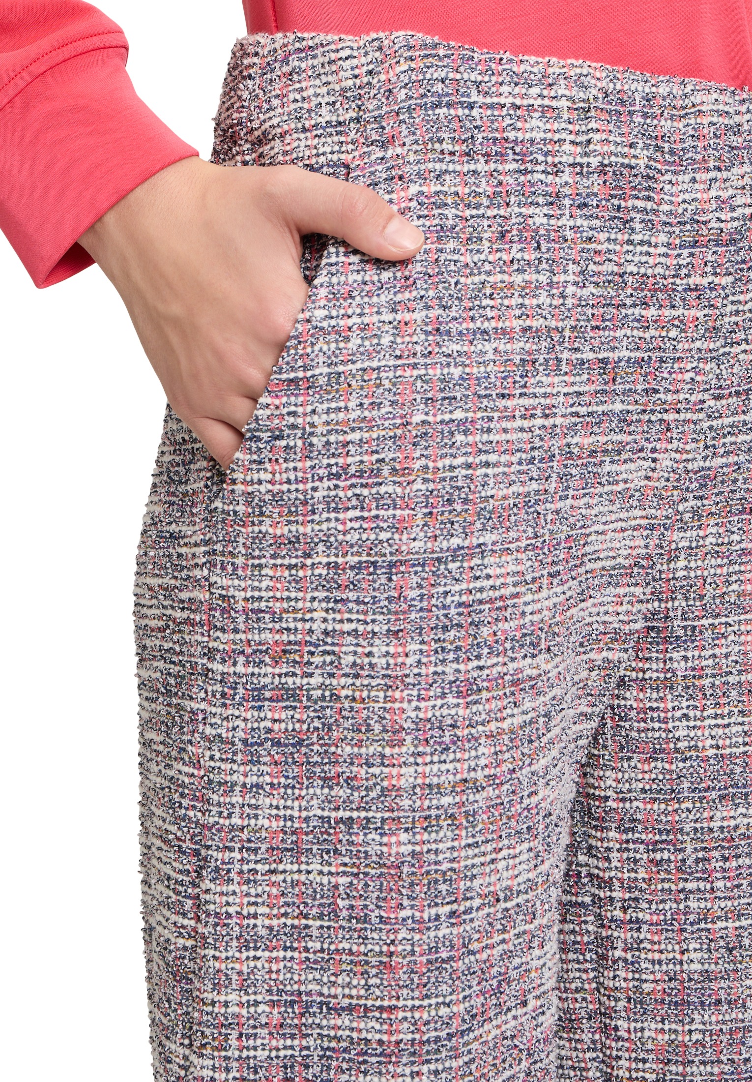 Betty&Co Schlupfhose »Betty & Co Damen Schlupfhose mit Struktur«, Material