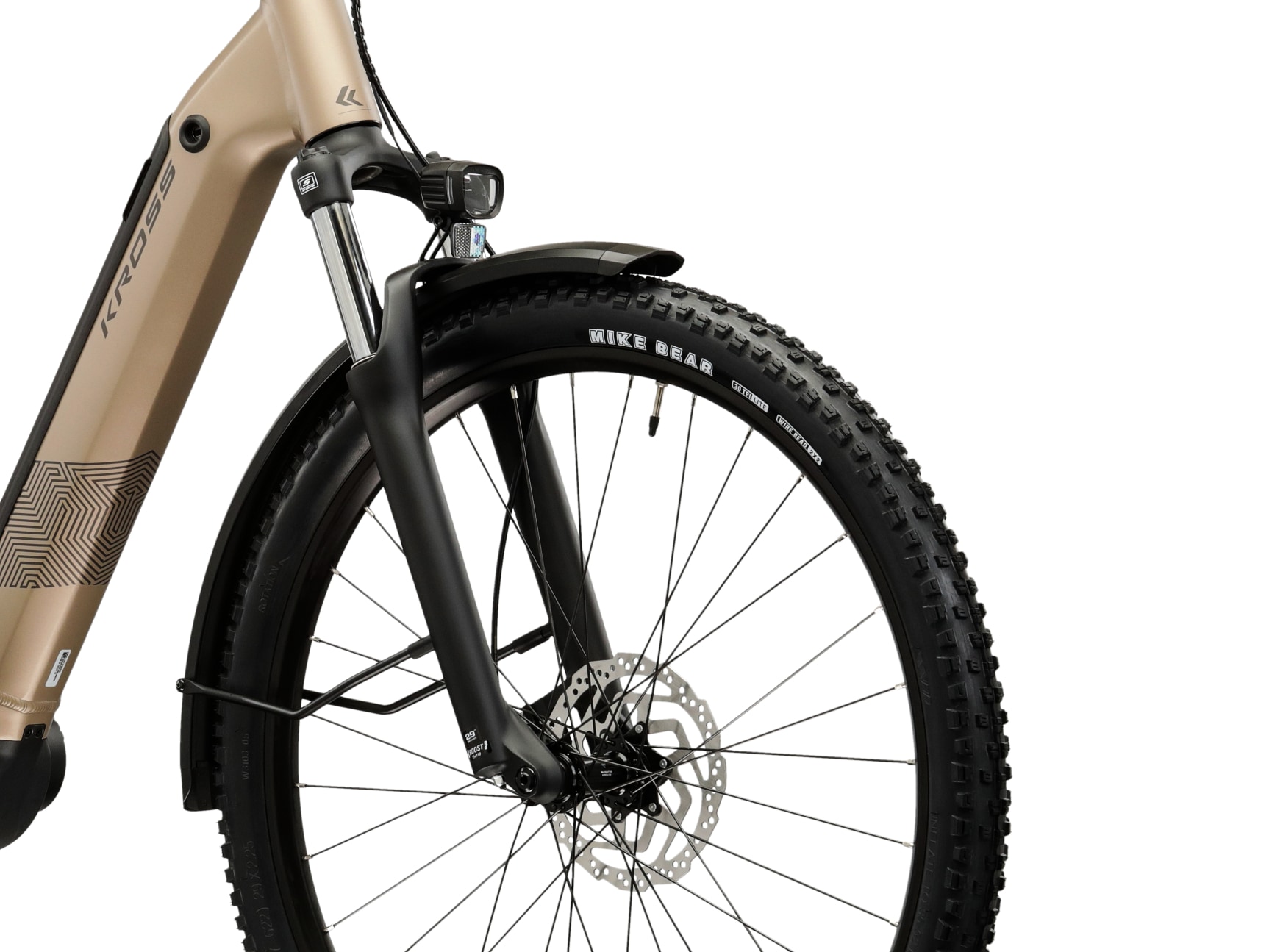 Kross »Influx Hybrid SUV 1.0 22,8Ah/820Wh 29 Zoll braun 9 Gänge 2026« 9 Gang Shimano CUES U4000 Schaltwerk Kettenschaltung Mittelmotor 250 W