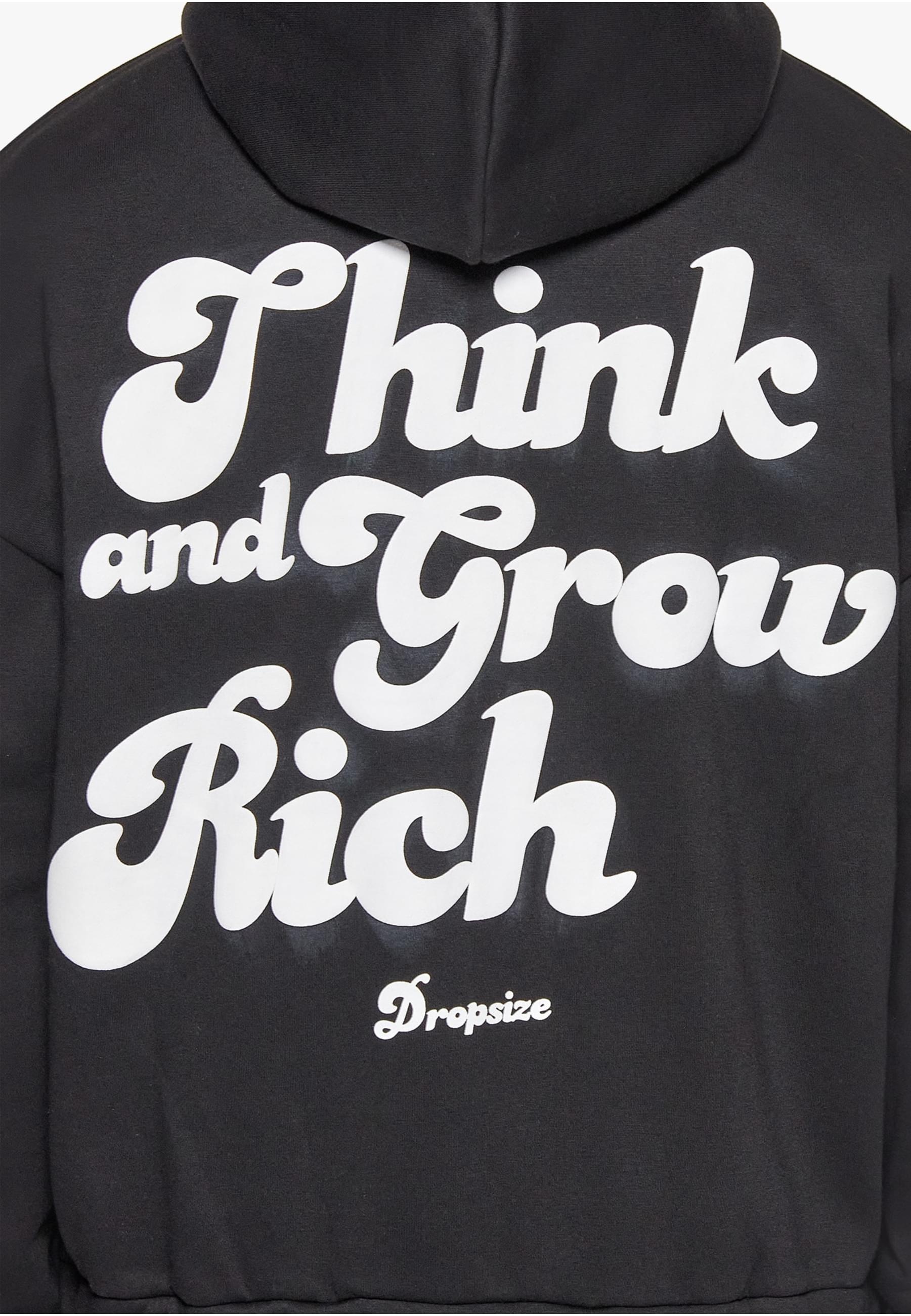 Dropsize Sweatjacke »Dropsize Herren Dropsize Heavy Grow Rich Zip Hoodie«