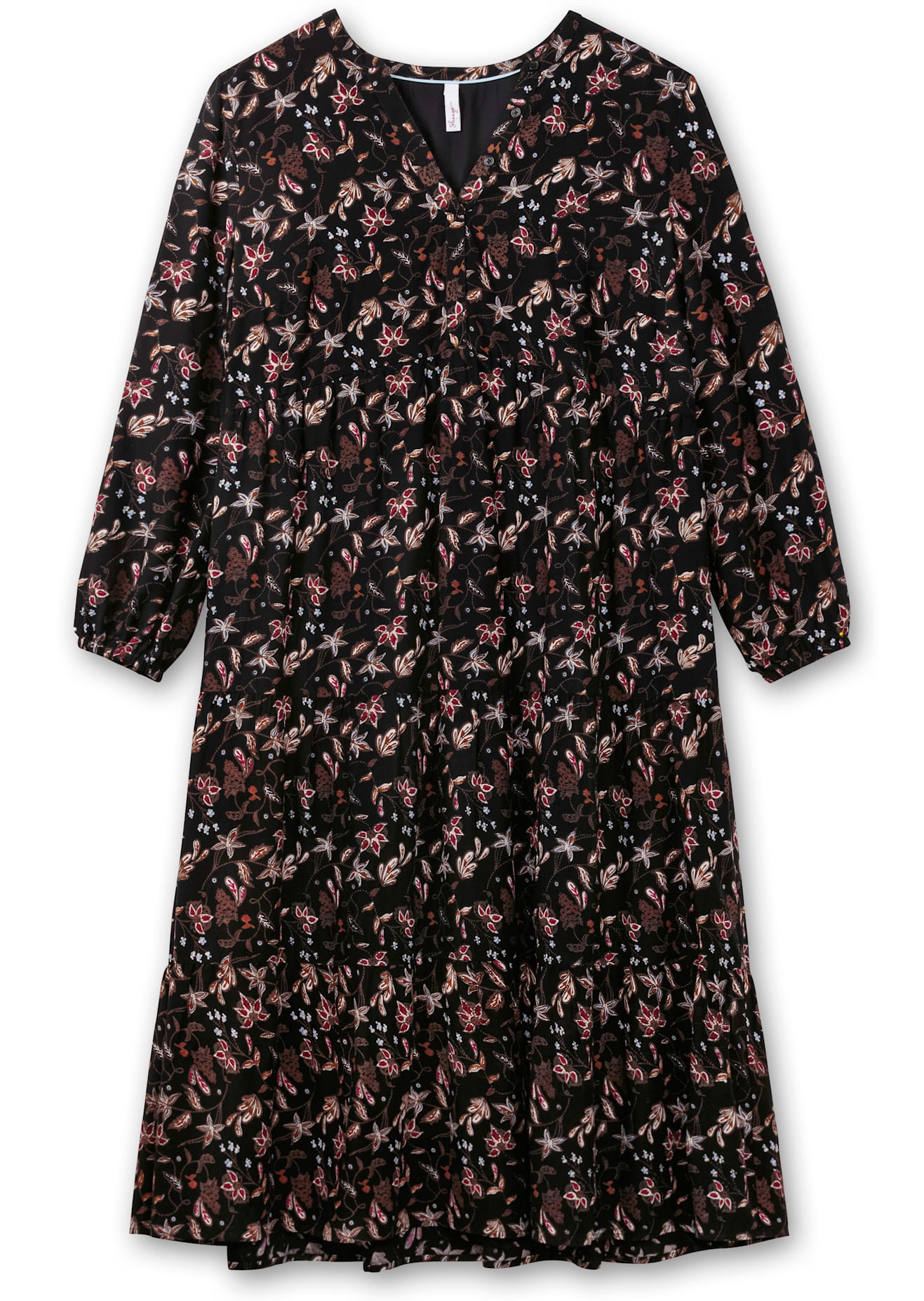 Thumbnail - Sheego Maxikleid "Druckkleid"