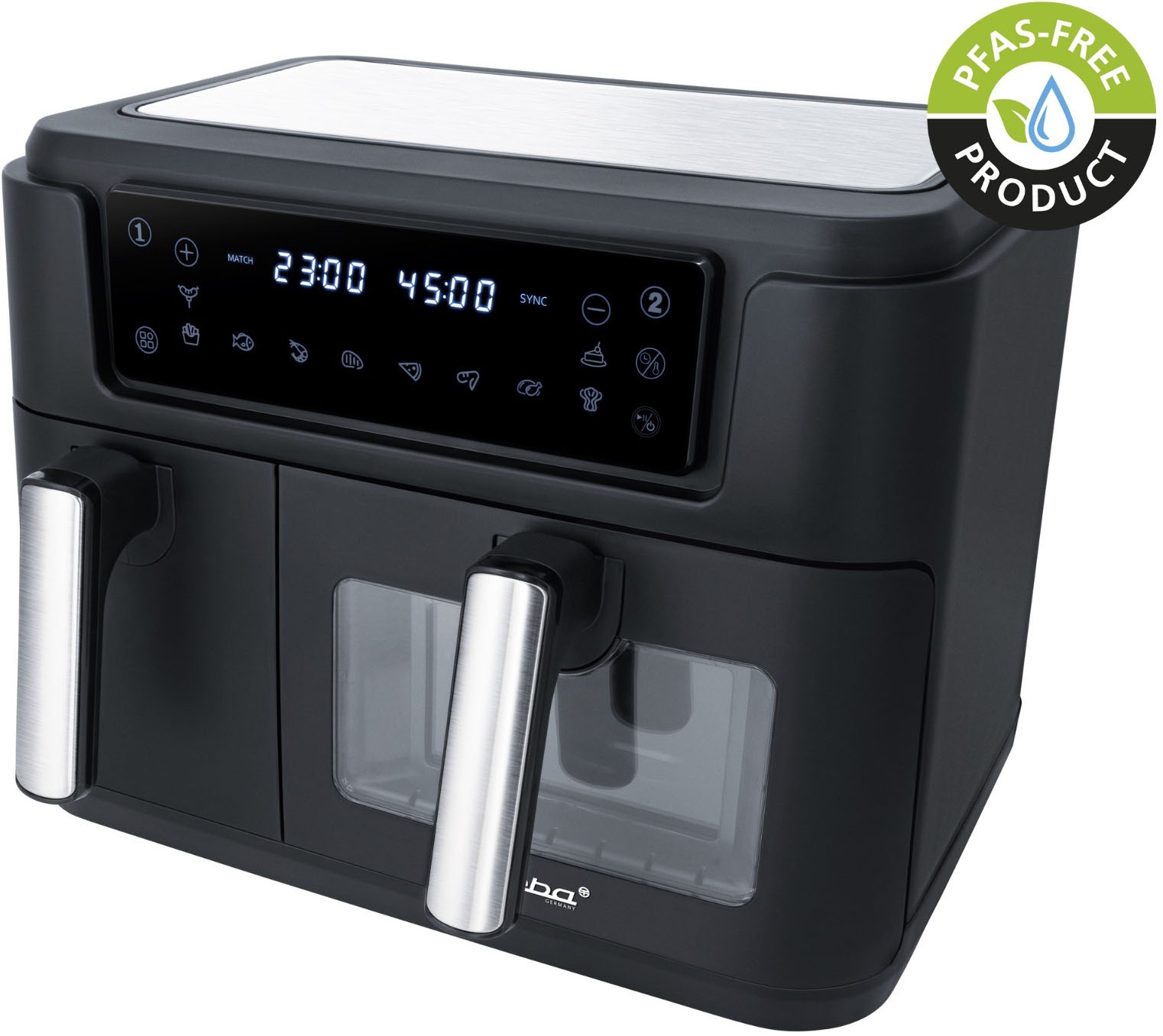 Steba Heißluftfritteuse "HF 9500 DUO" 2400 W günstig online kaufen