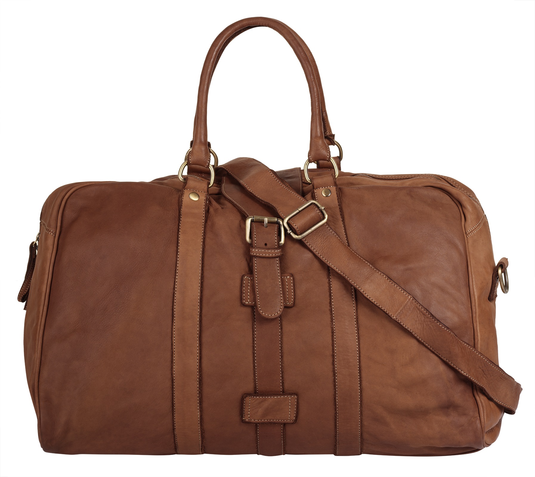 forty Reisetasche, echt Leder, Made in Italy