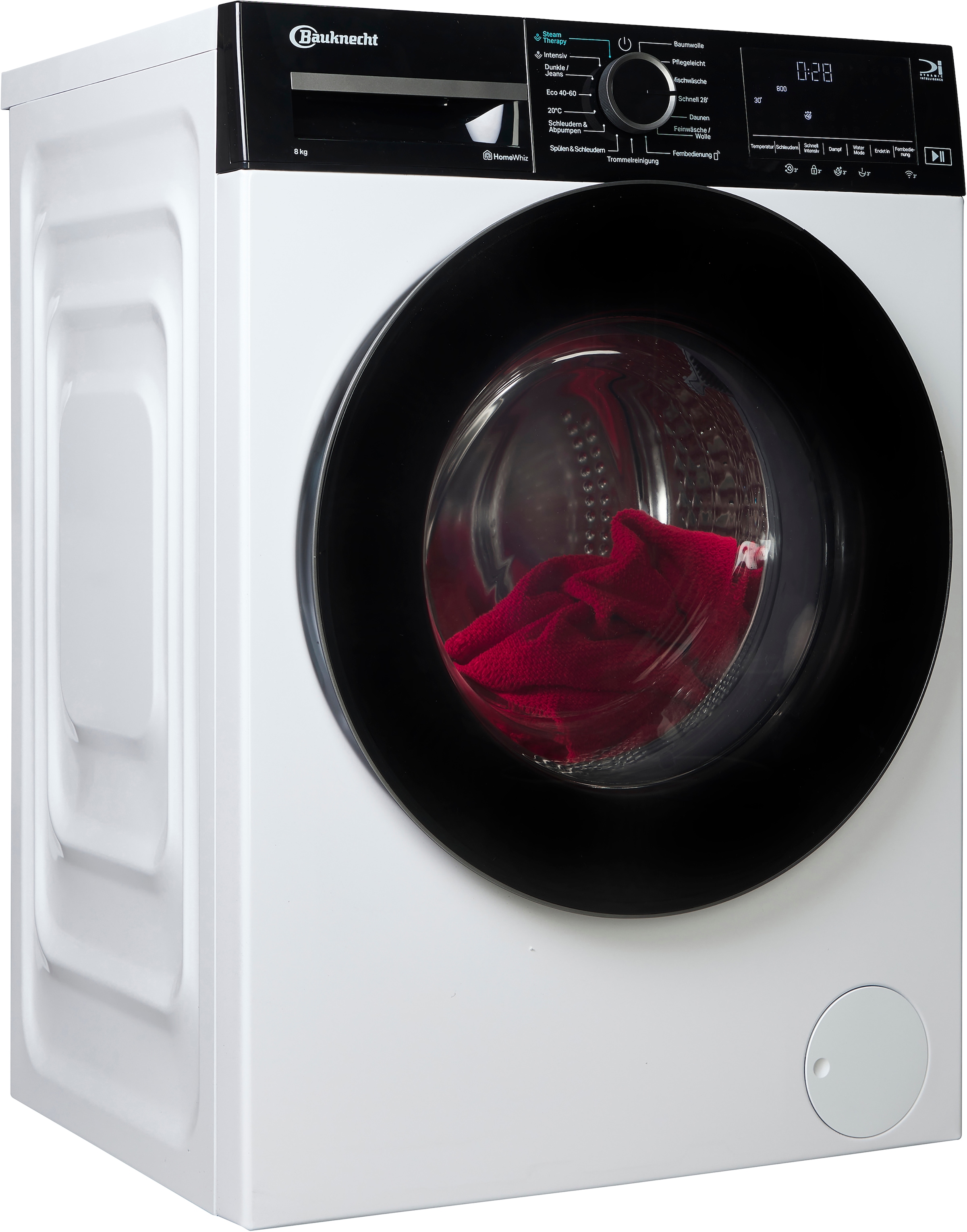 BAUKNECHT Waschmaschine "B WM Smart Eco 8A" 8 kg 1400 U/min Adaptive Wash – Intelligente Anpassung der Programme an Ihre Wünsche