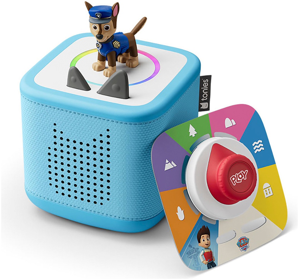 TONIES Lautsprecher "Toniebox 2 Play Set Paw Patrol Chase"blau, Wohnzimmer, Lautsprecher
