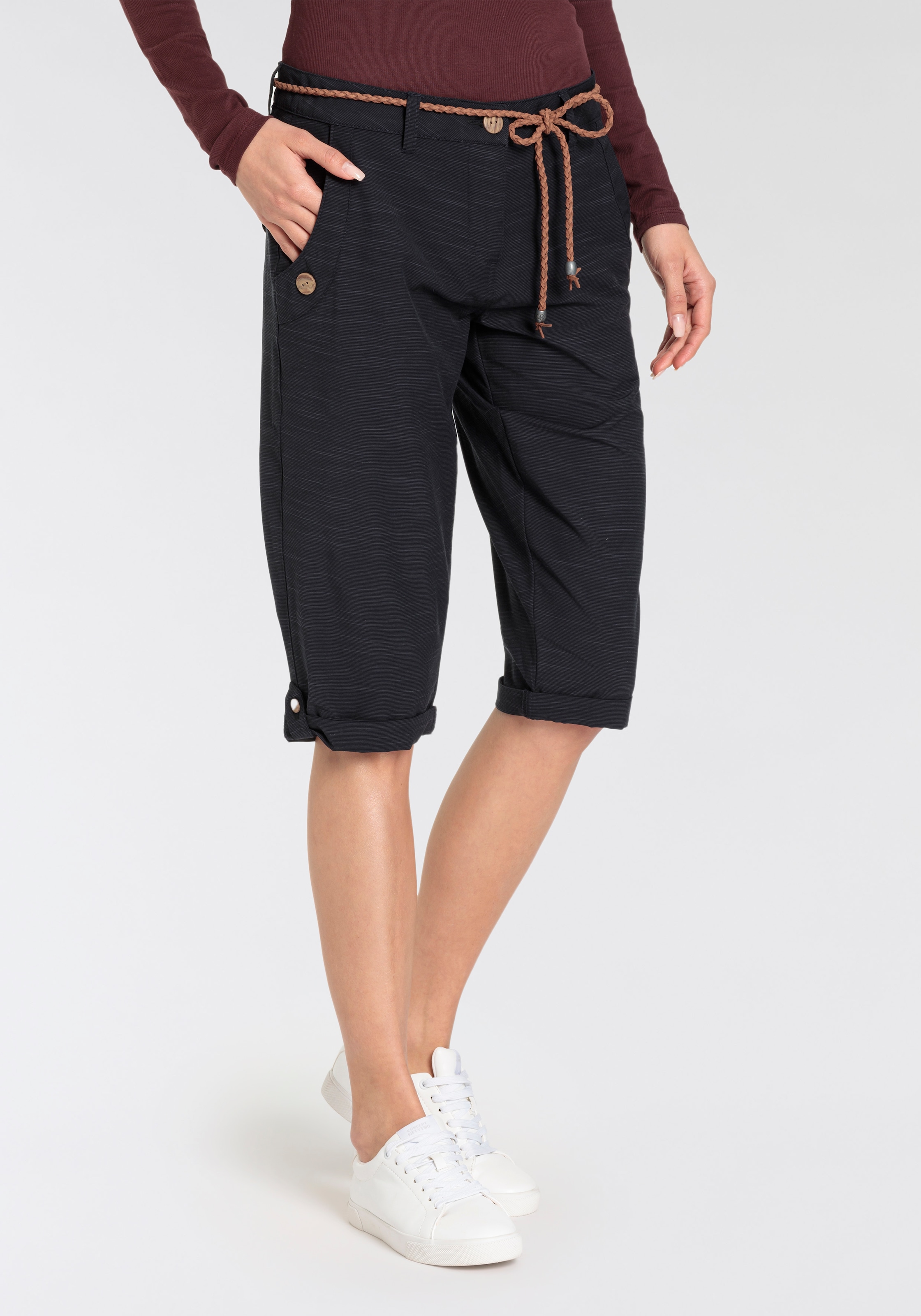G.I.G.A. DX by killtec 3/4-Hose "GS 93 WMN PNTS" mit schmaler Beinform, unifarben, aus elastischem Material