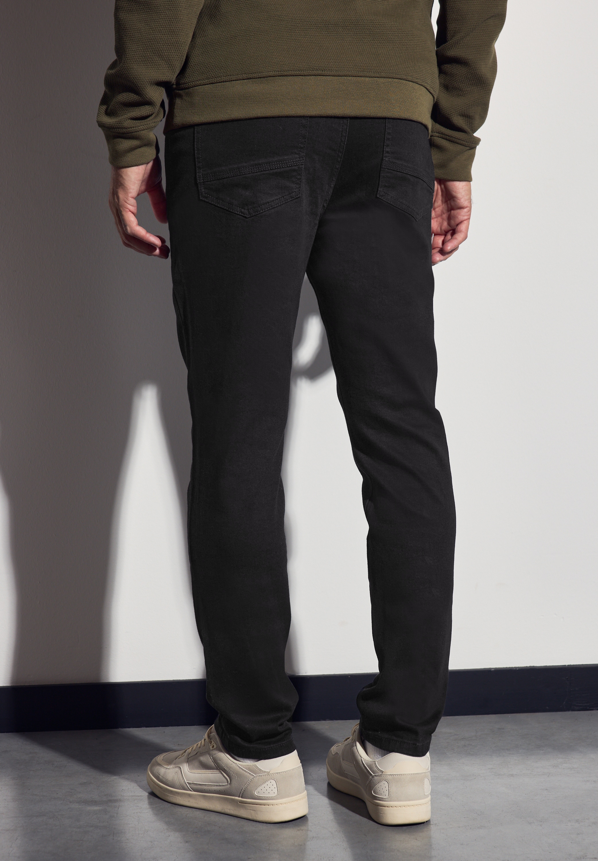 STREET ONE MEN Regular-fit-Jeans, aus Baumwolle mit Stretchanteil günstig online kaufen