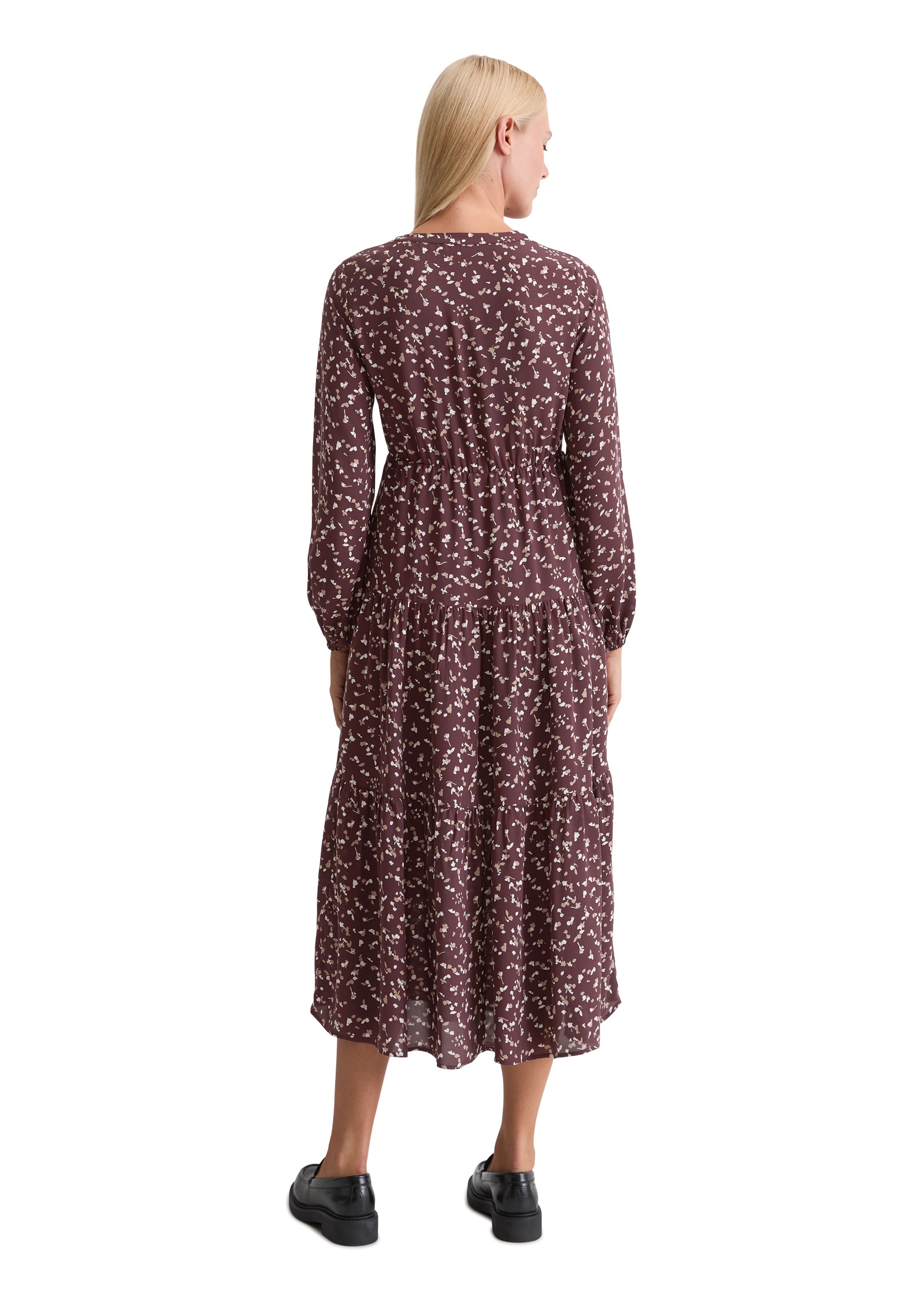 Marc O'Polo Druckkleid »aus Cupro-Viskose-Mix«