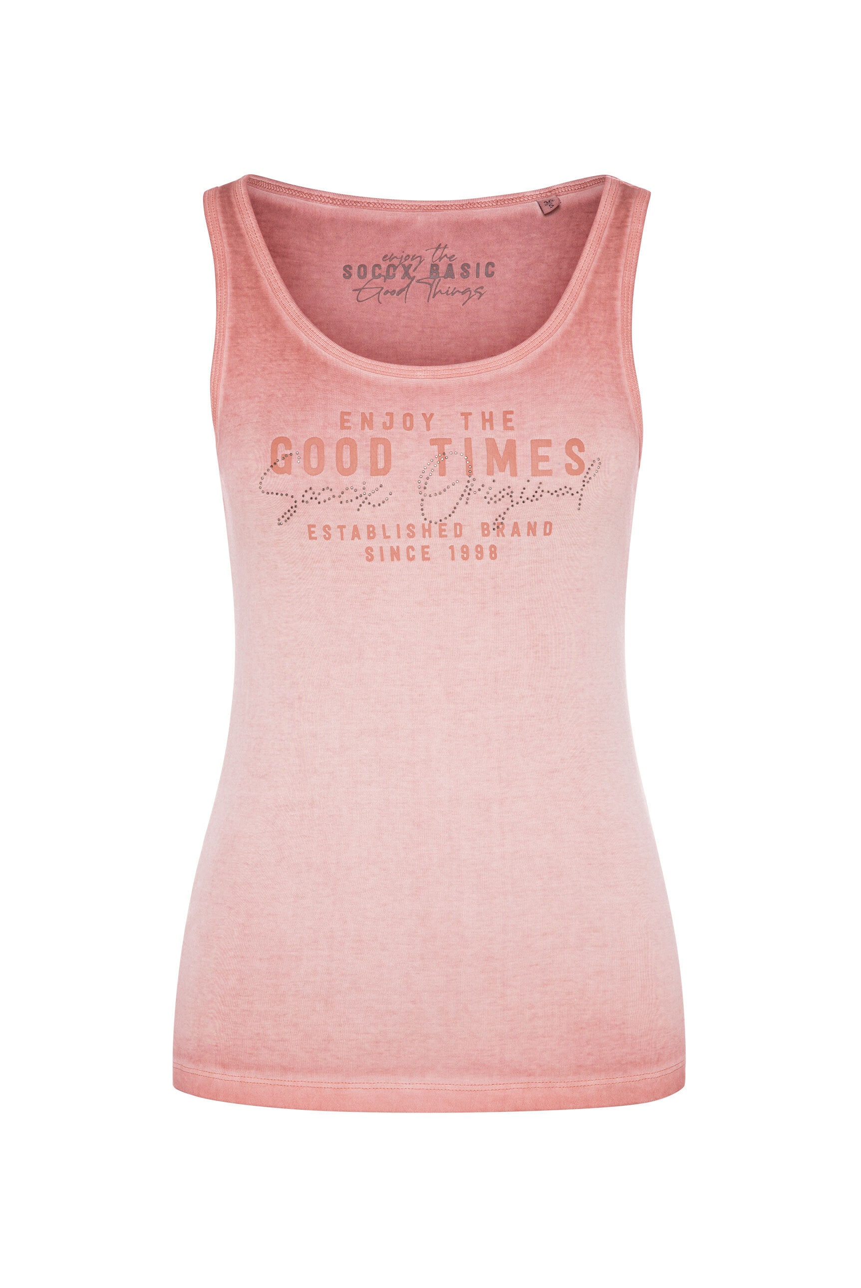 SOCCX Tanktop aus Baumwolle