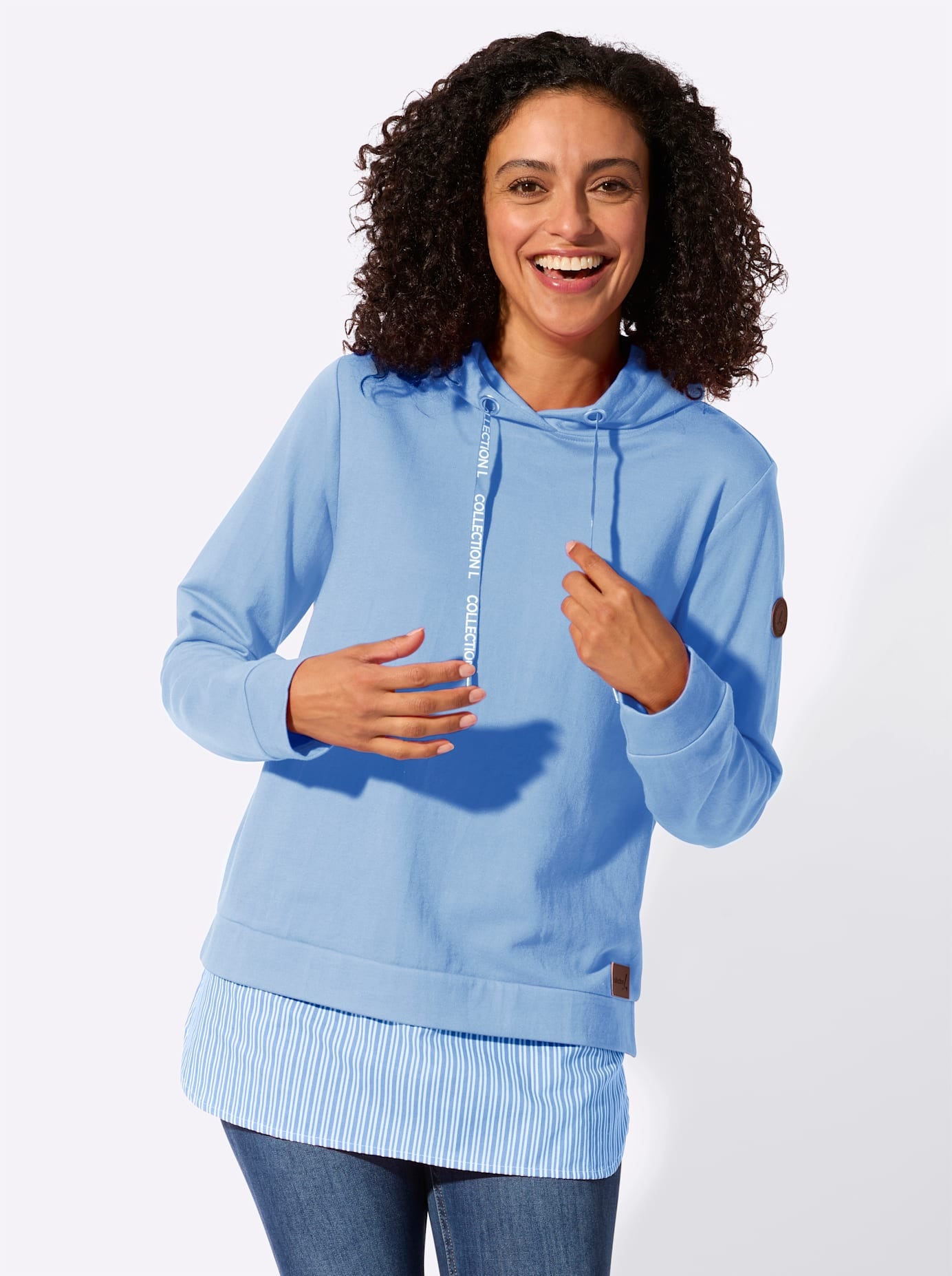 Casual Looks Kapuzensweatshirt günstig online kaufen