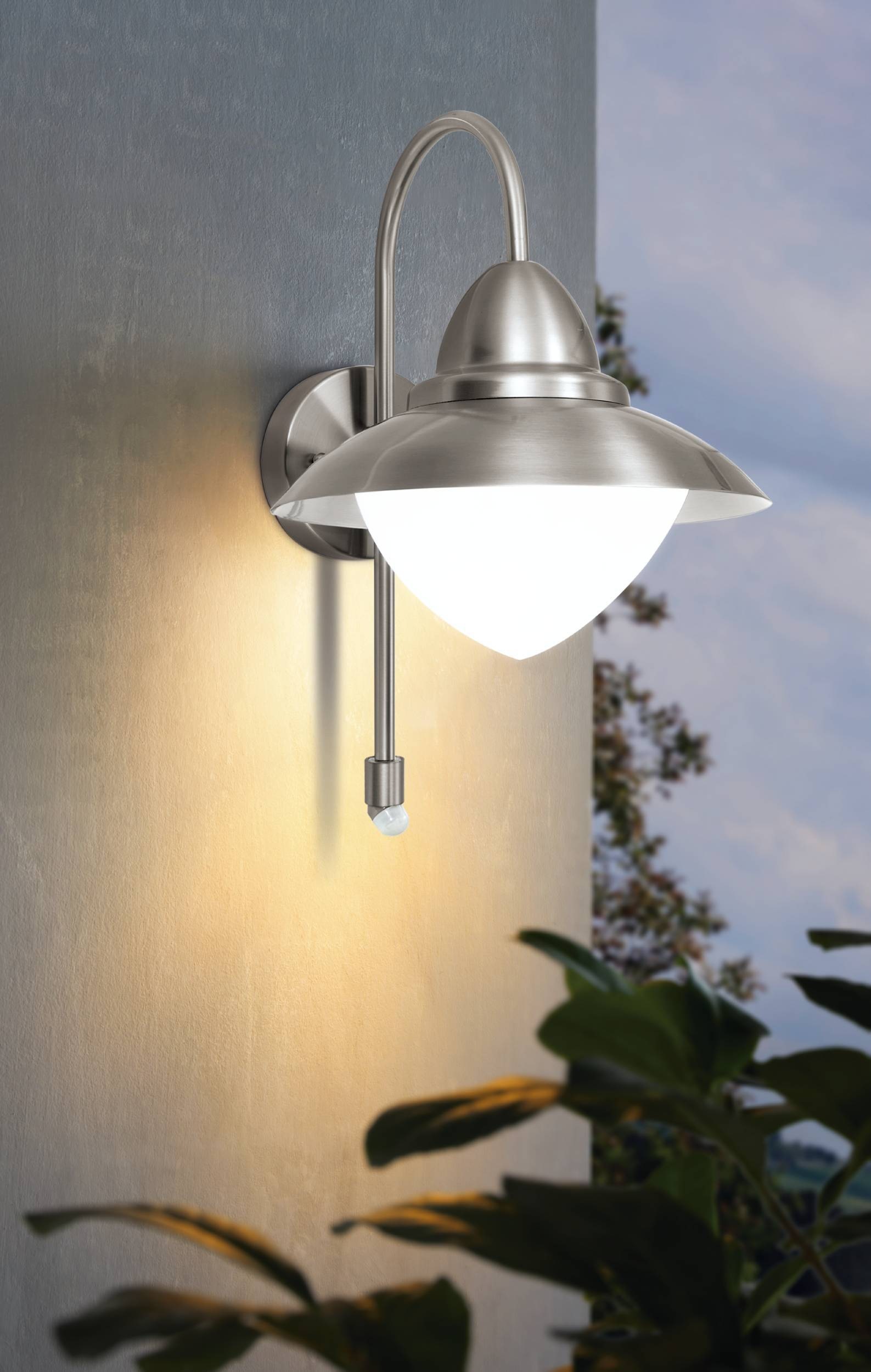 EGLO Wandleuchte »Sidney Wandlampe, Außenlampe, Außenleuchte, E27, IP44, Garten Lampe« E27 1 Stk.