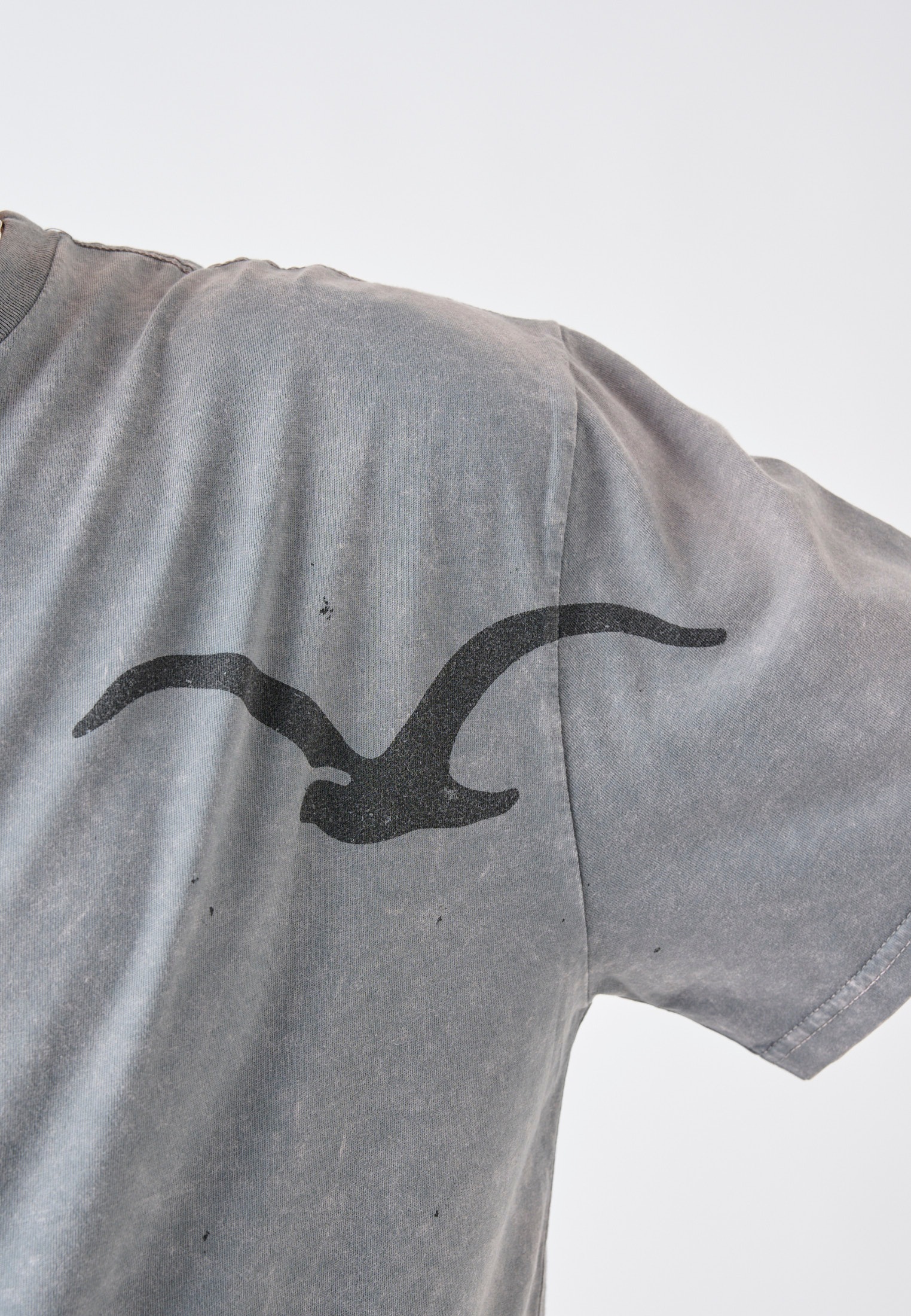 Cleptomanicx T-Shirt »Möwe Washed«, (1 tlg.), mit coolem Print