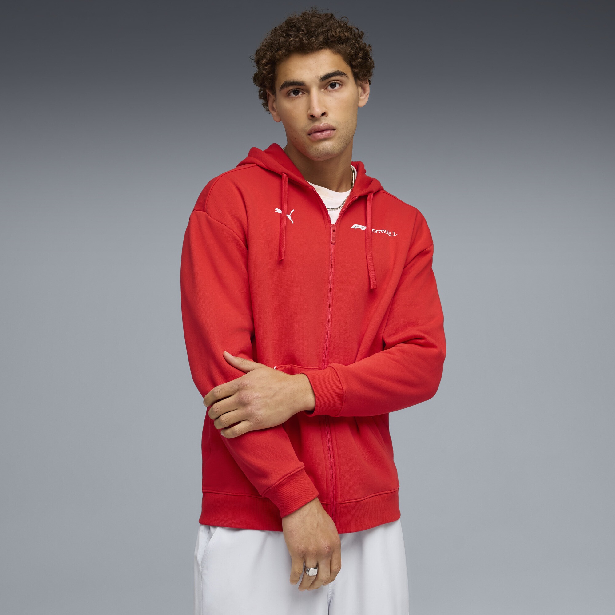 PUMA Hoodie »F1® Essentials+ Kapuzenjacke Herren«