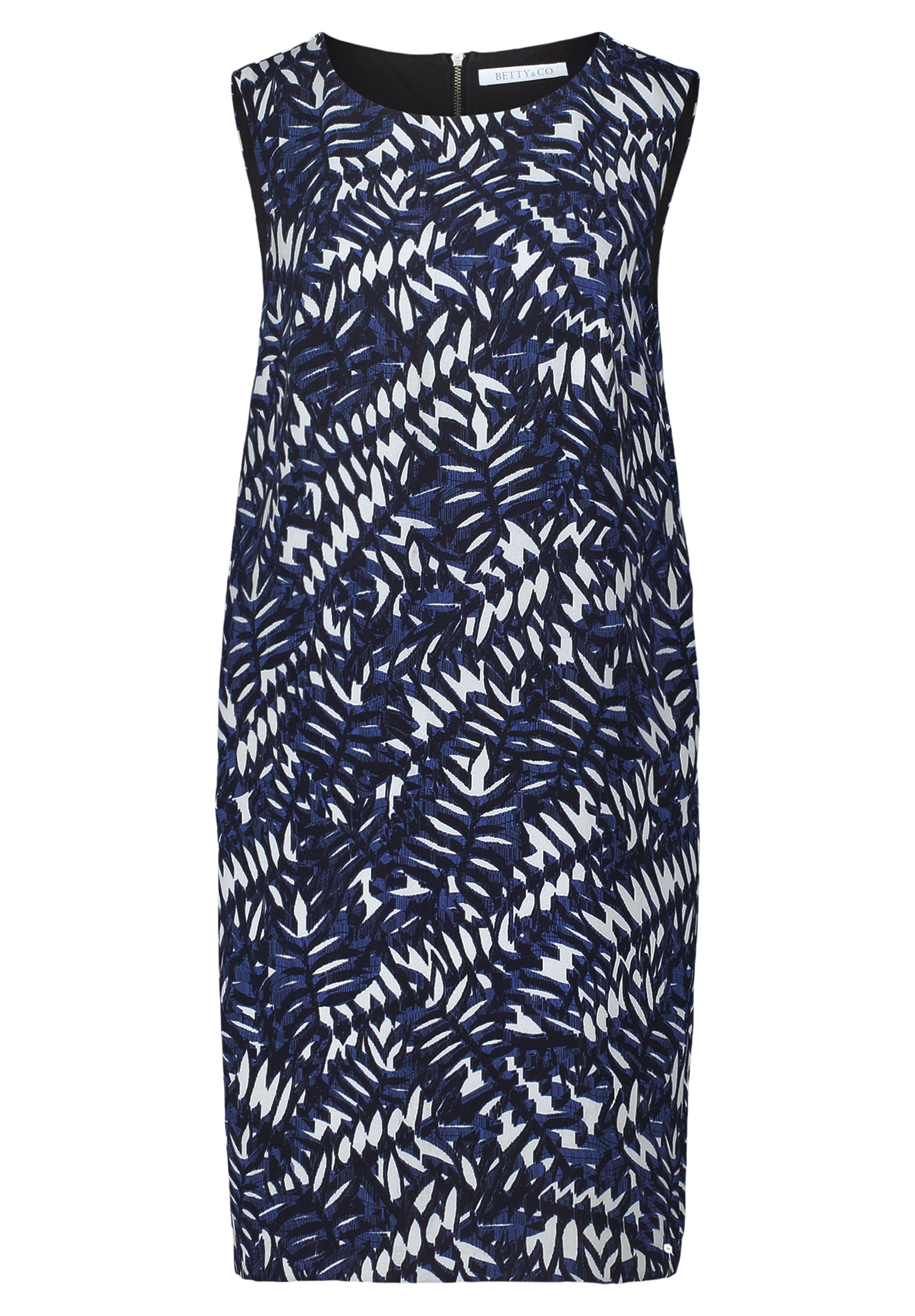 Betty&Co Sommerkleid »Betty & Co Sommerkleid mit Reißverschluss«, Form