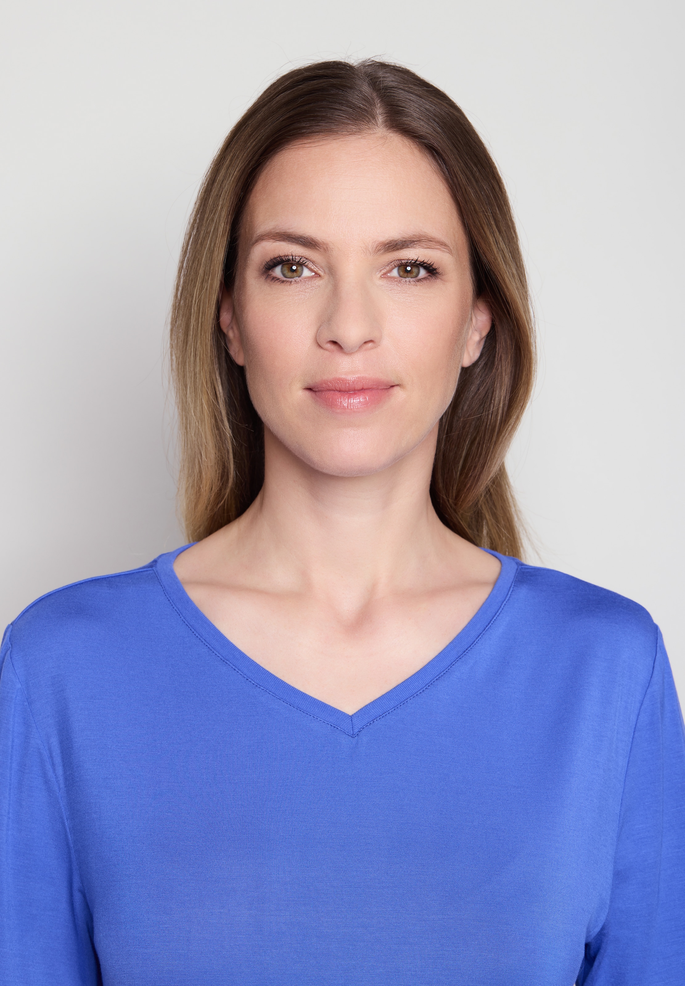 JOOP! Pyjamaoberteil mit V-Ausscshnitt und kurzem Arm